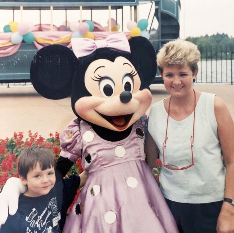 Mr Dew's mother contracted COVID-19 and never recovered. 