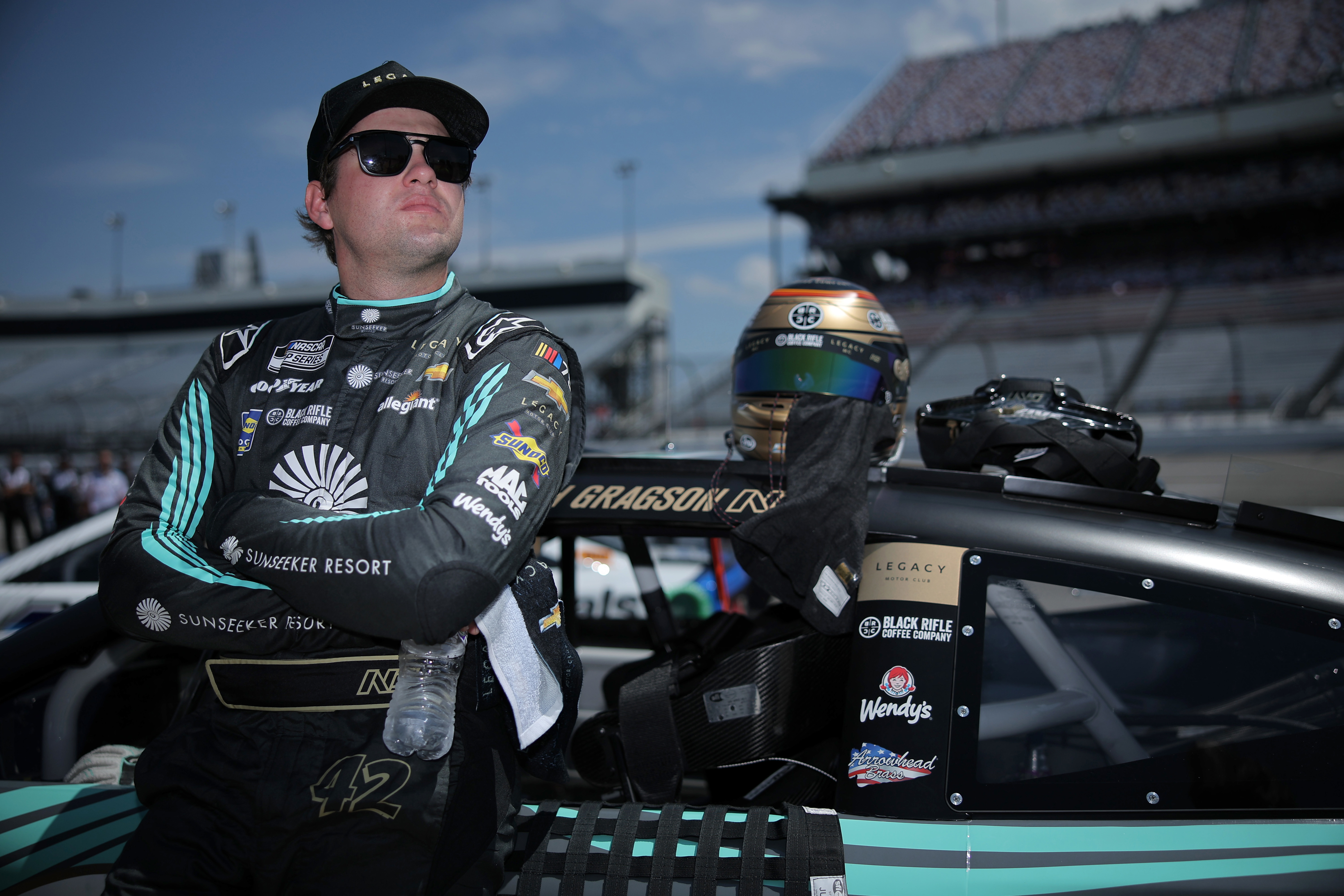 Noah Gragson was banned after liking an Instagram post making light of George Floyd's death.