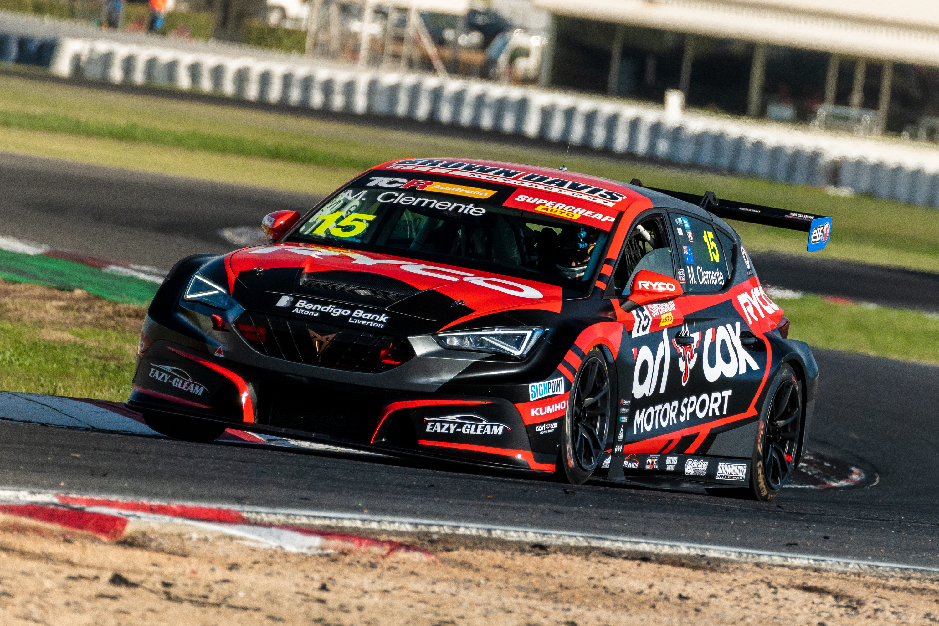 Michael Clemente won the weekend opener at Winton, launching himself into TCR Australia Series title contention.