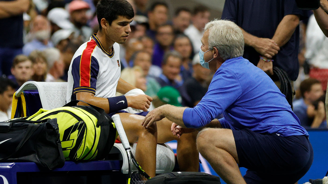 Carlos Alcaraz's dream run at the US Open came to an unfortunate end through injury.