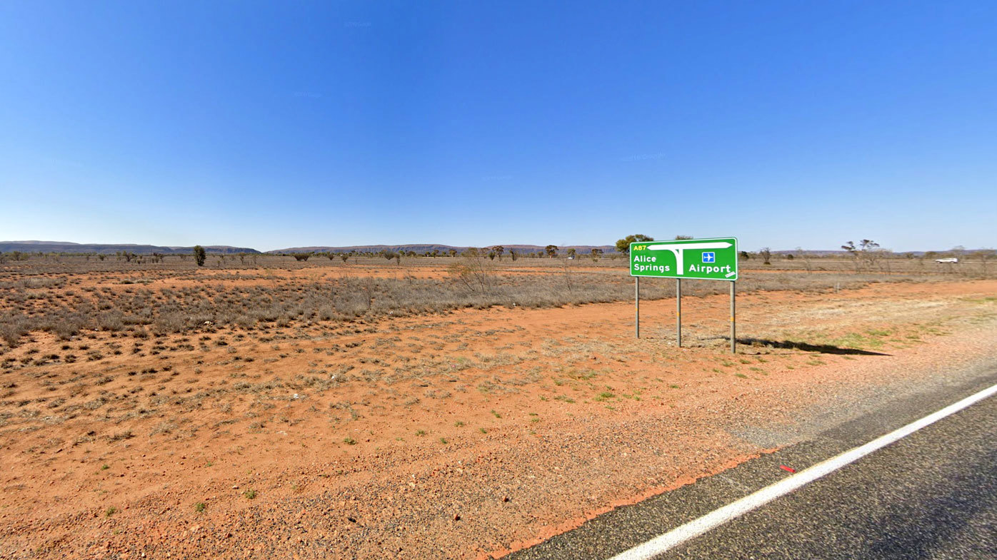 A quad bike rider has died after a crash with a motorbike on the Finke Track near Alice Springs.