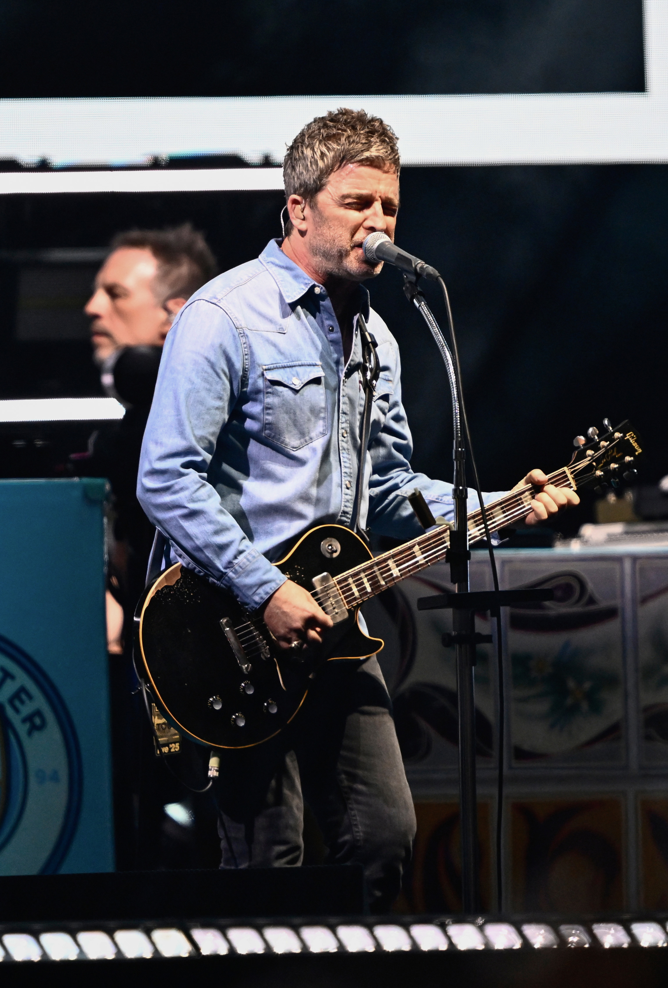 Oasis first reunion concert in Cardiff, Liam Gallagher and Noel Gallagher