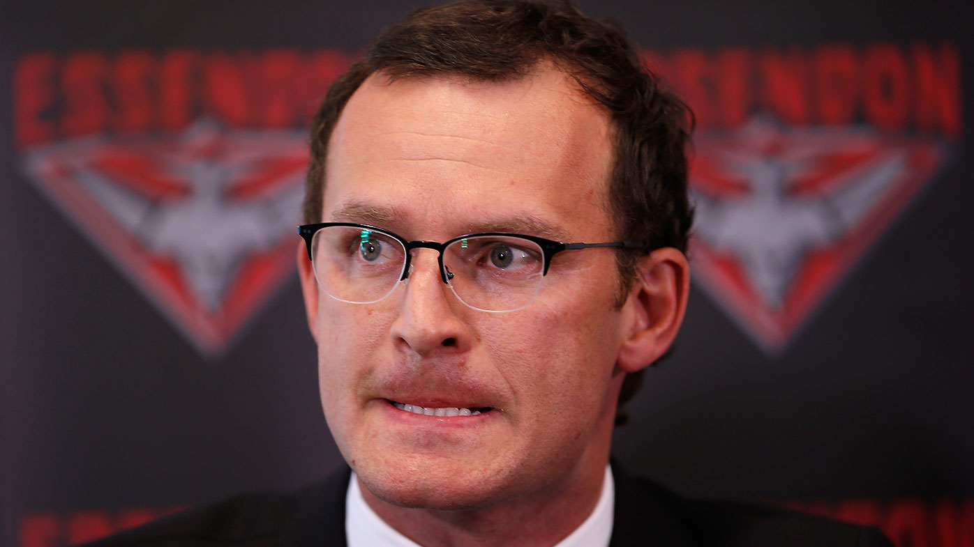 Essendon CEO Xavier Campbell