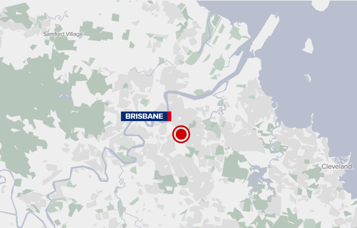 Two men armed with a machete on the run in Brisbane