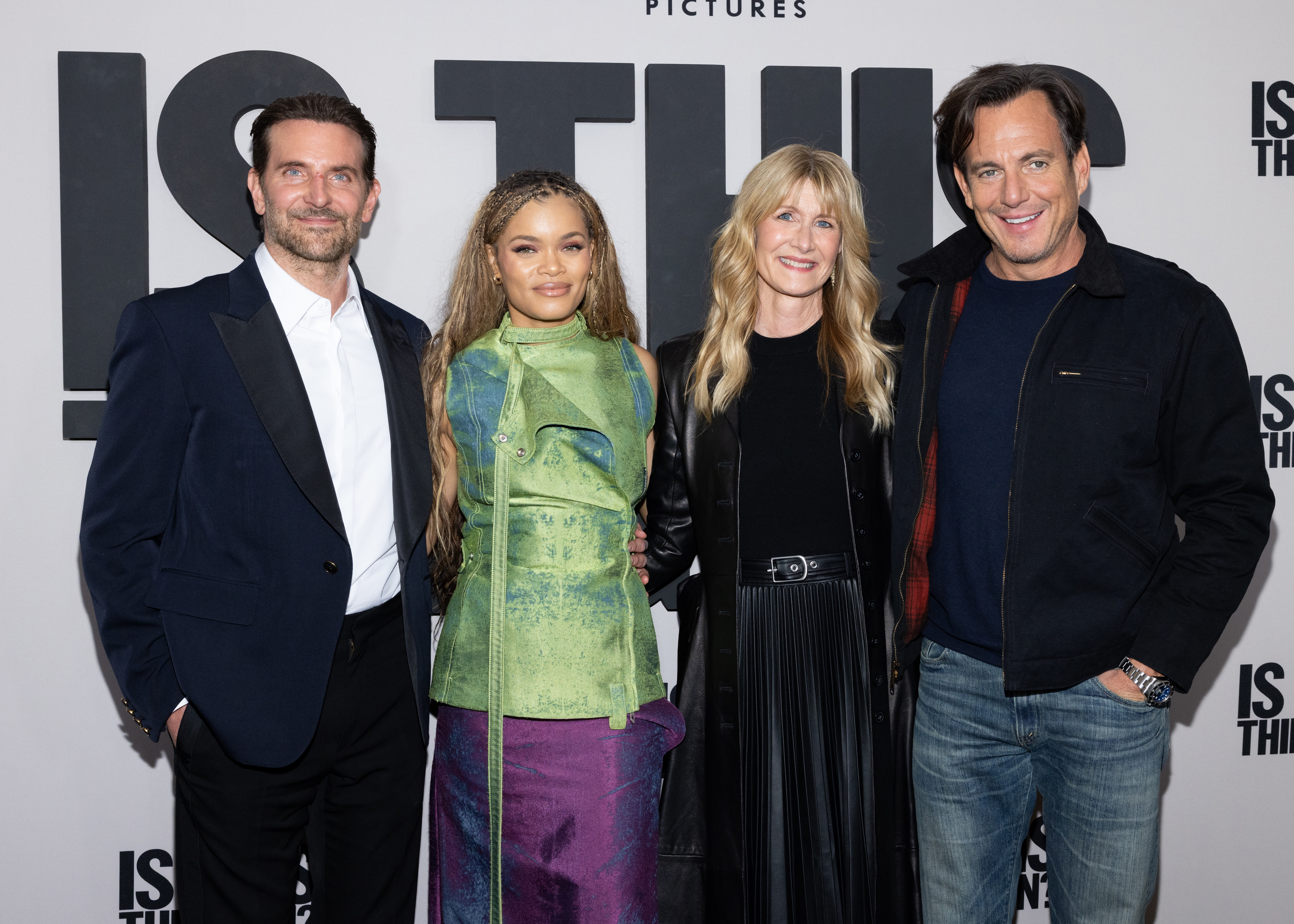Bradley Cooper, Andra Day, Laura Dern and Will Arnett 