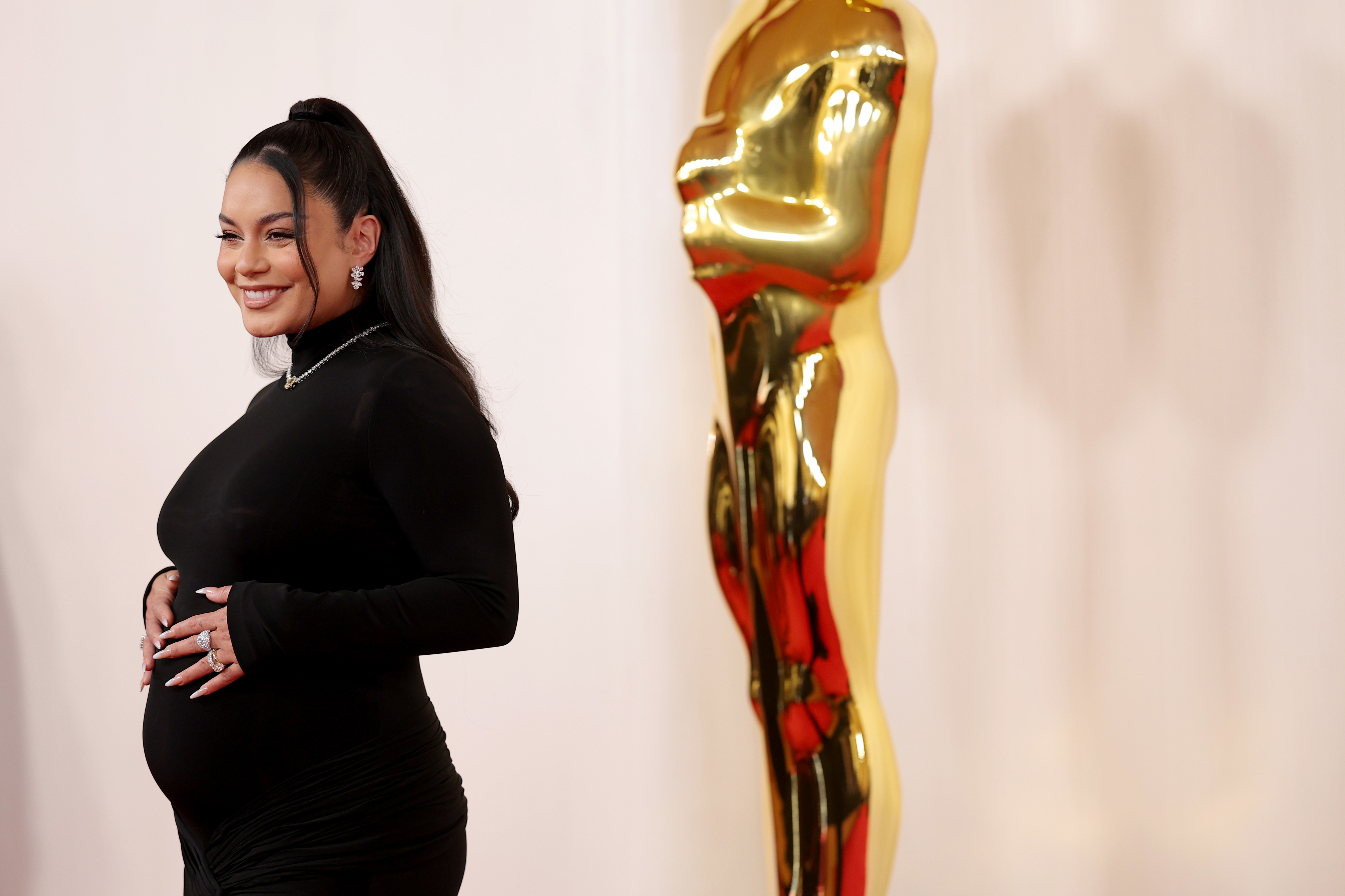 Vanessa Hudgens attends the 96th Annual Academy Awards on March 10, 2024 in Hollywood, California.