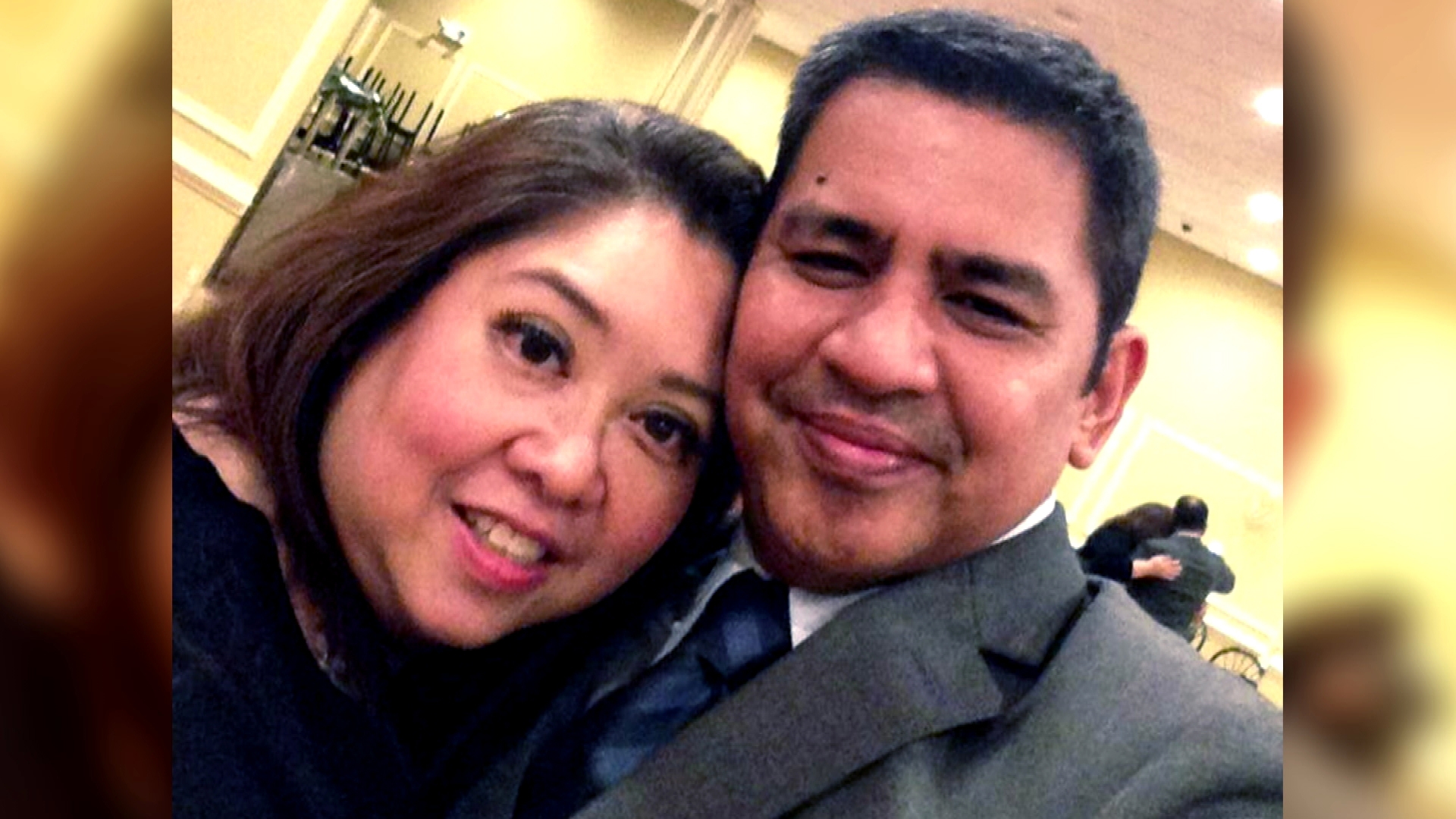 Jenny Niguidula took a kitchen knife and stabbed Rhonie Apostol in their Sydney home after she found out he had cheated on her.