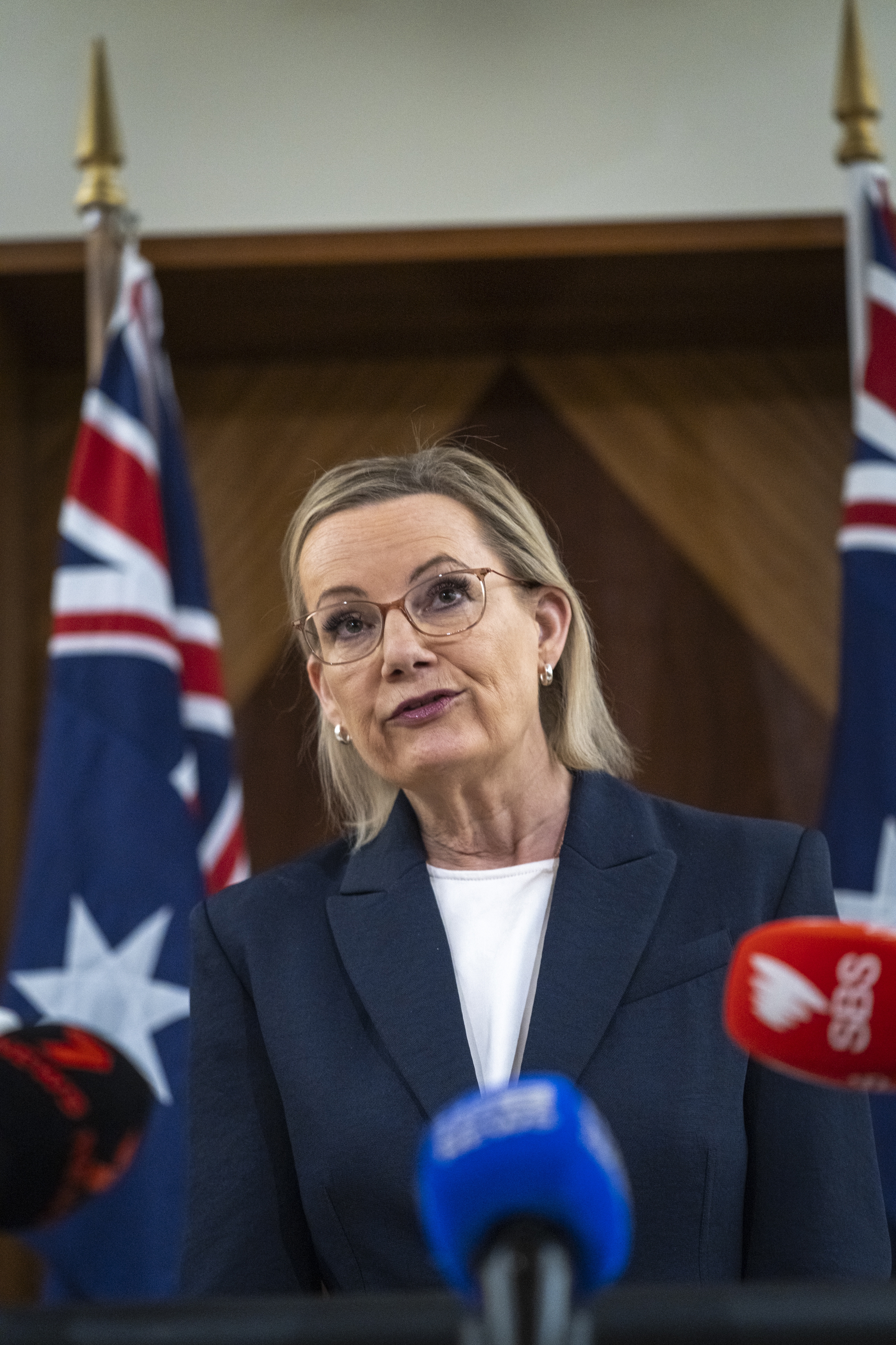 AFR Leader of the Opposition Sussan Ley Press Coneference Thursday 15th January 2026 Melbourne Photo by Eamon Gallagher