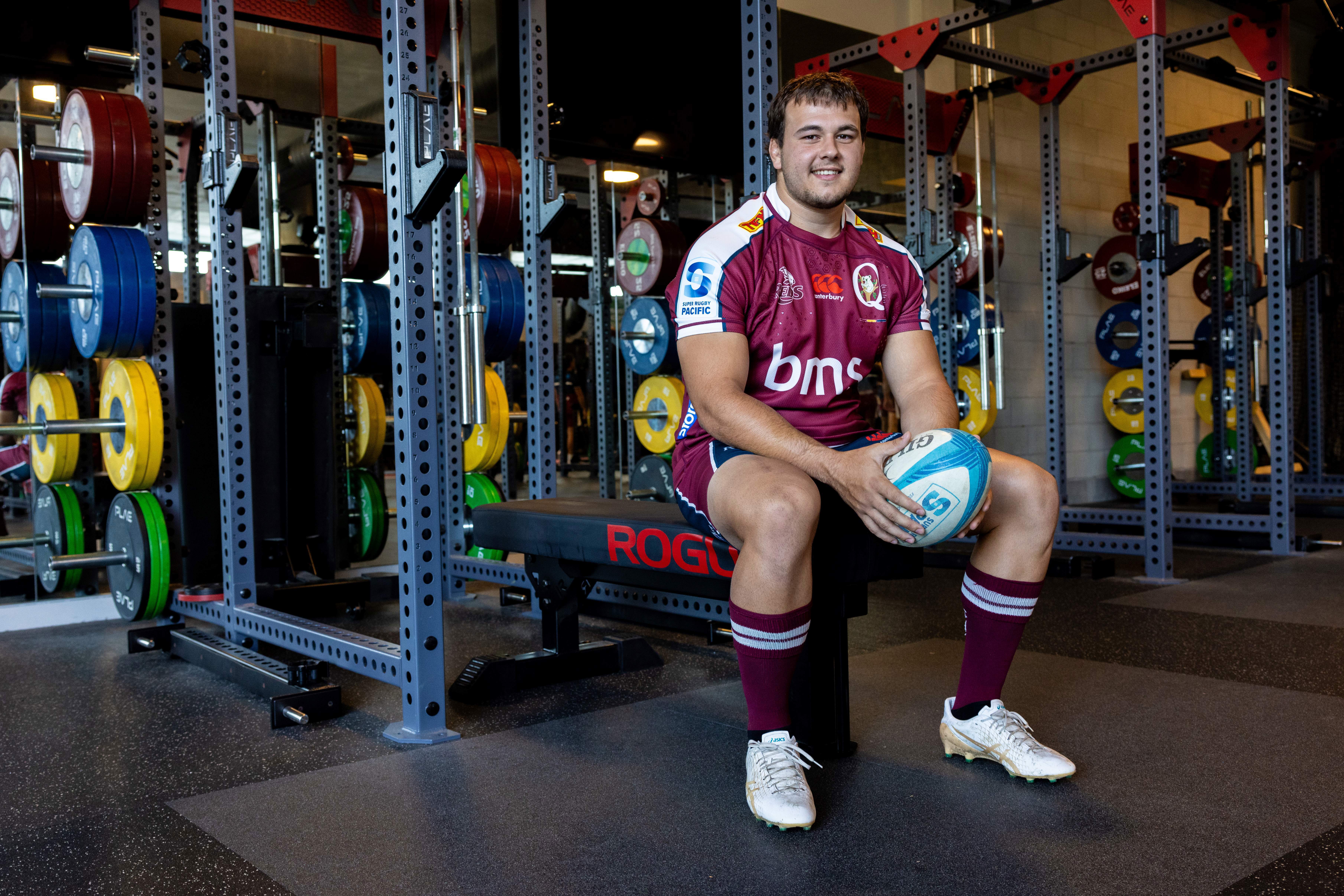 Massimo De Lutiis of the Queensland Reds.