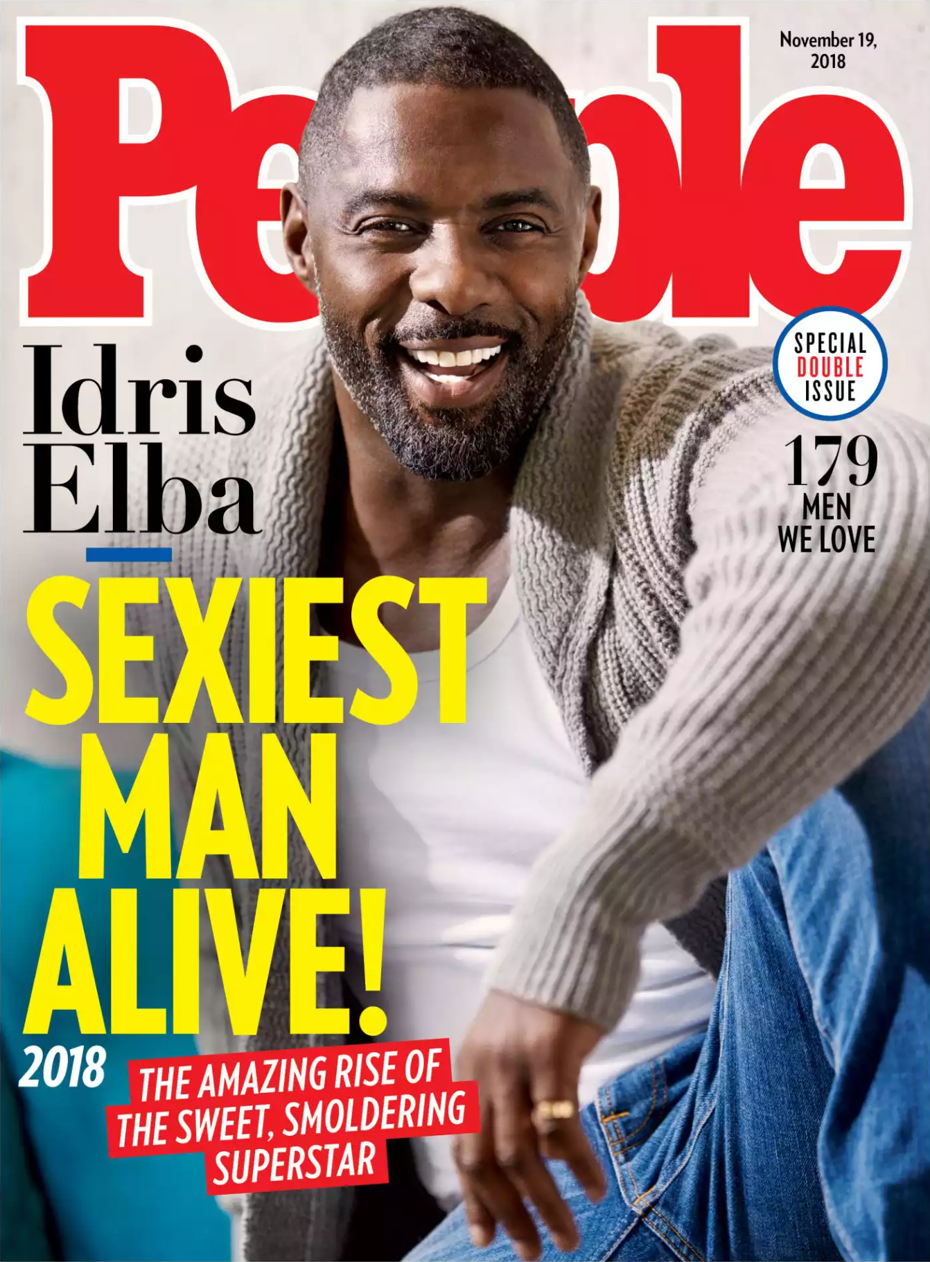 People's Sexiest Man Alive 2018 Idris Elba