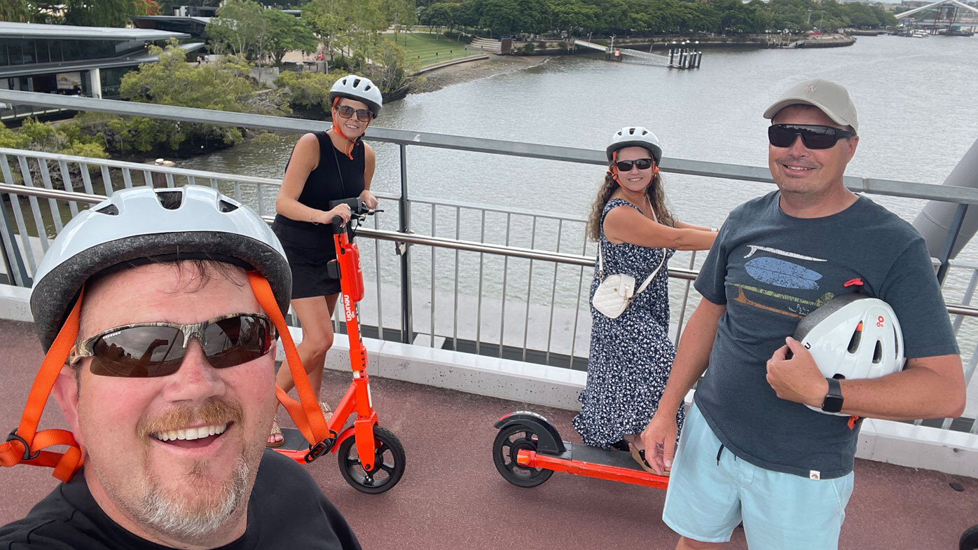 New Zealand survivors of Gold Coast helicopter crash - Edward Swart, Marle Swart, Riaan Steenberg, Elmarie Steenberg - praised "our hero" pilot for landing the helicopter "through all the chaos" and thanked Aussies for their "mateship in action" following the "traumatic experience".