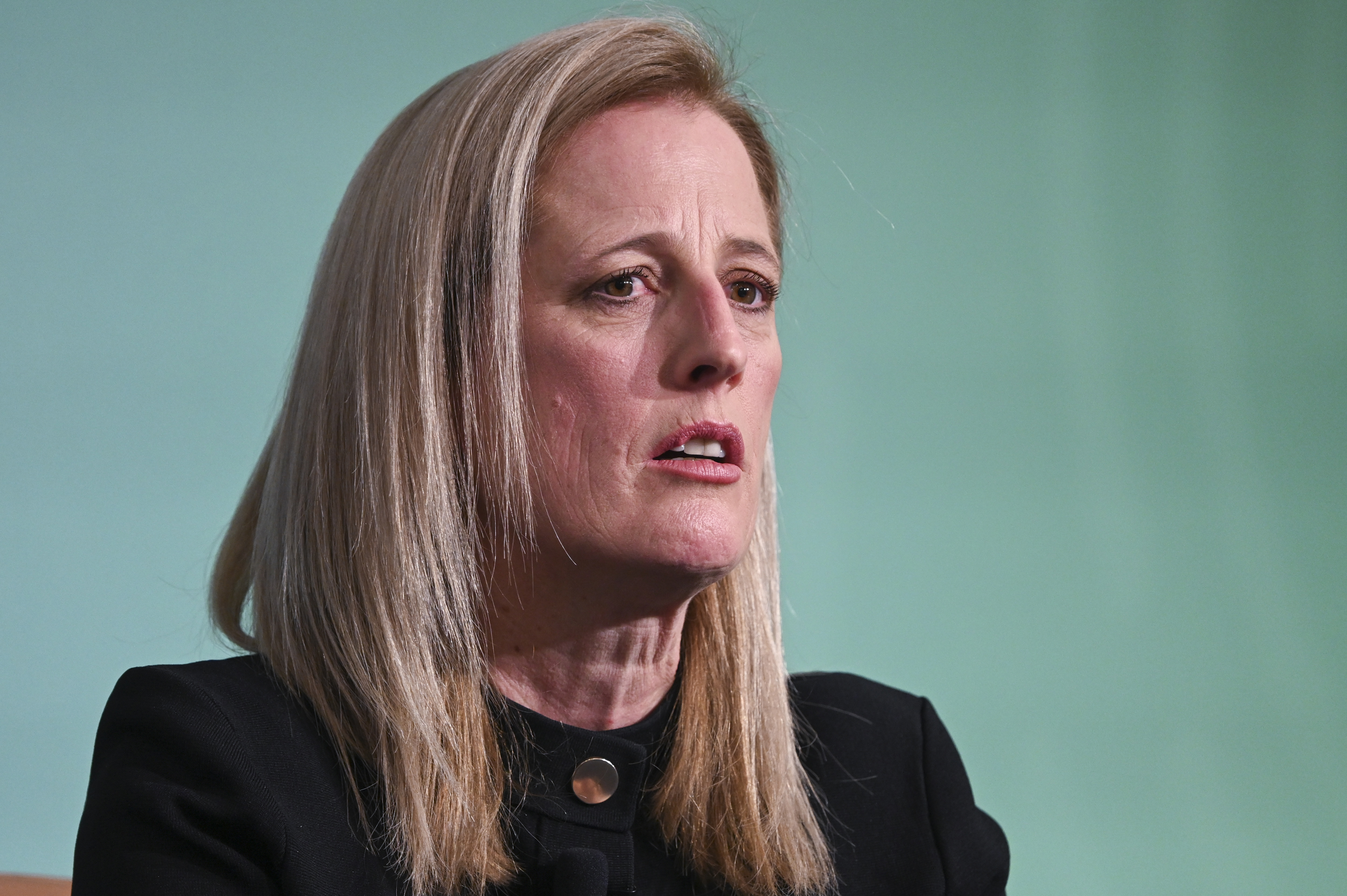 AFR, What (AFR Government Services Summit), Who (Senator Katy Gallagher, Minister for Finance, Minister for Women, Minister for the Public Service)  Photo: Martin Ollman 25th July 2023