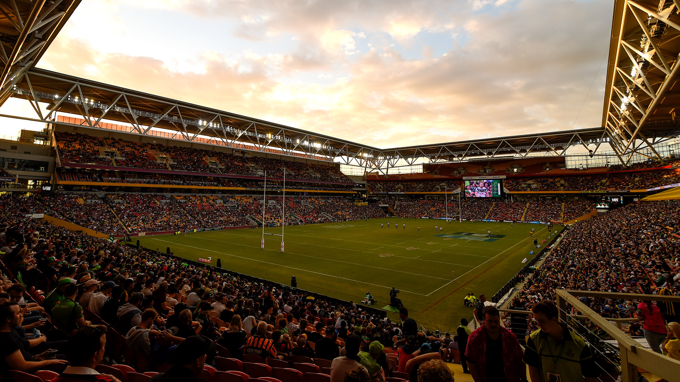 Suncorp Stadium (pictured) could lose the NRL Grand Final to Townsvile if a coronavirus outbreak materialises in Brisbane.