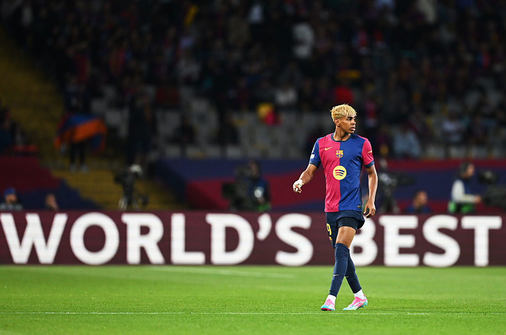 Lamine Yamal of Barcelona.