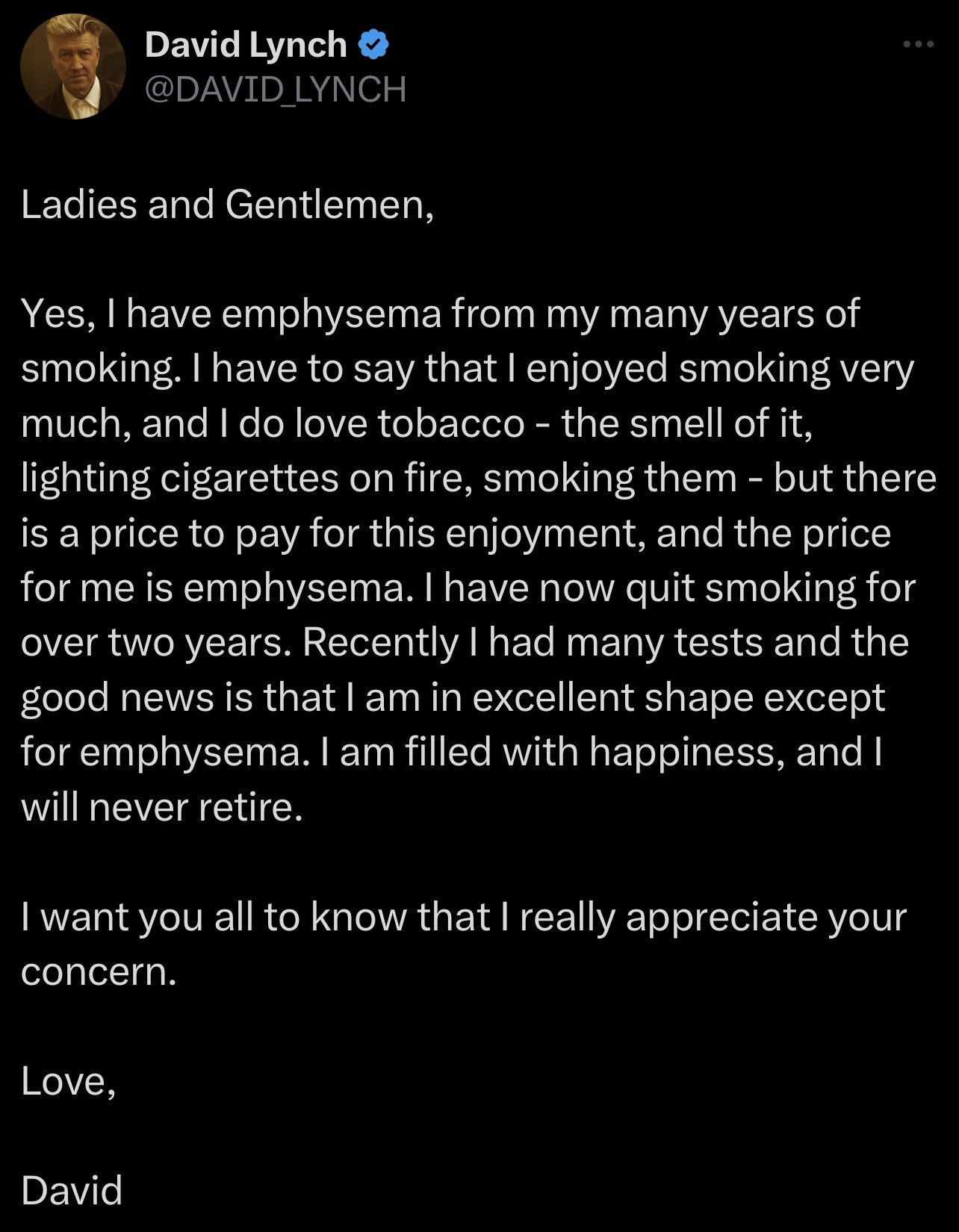 David Lynch