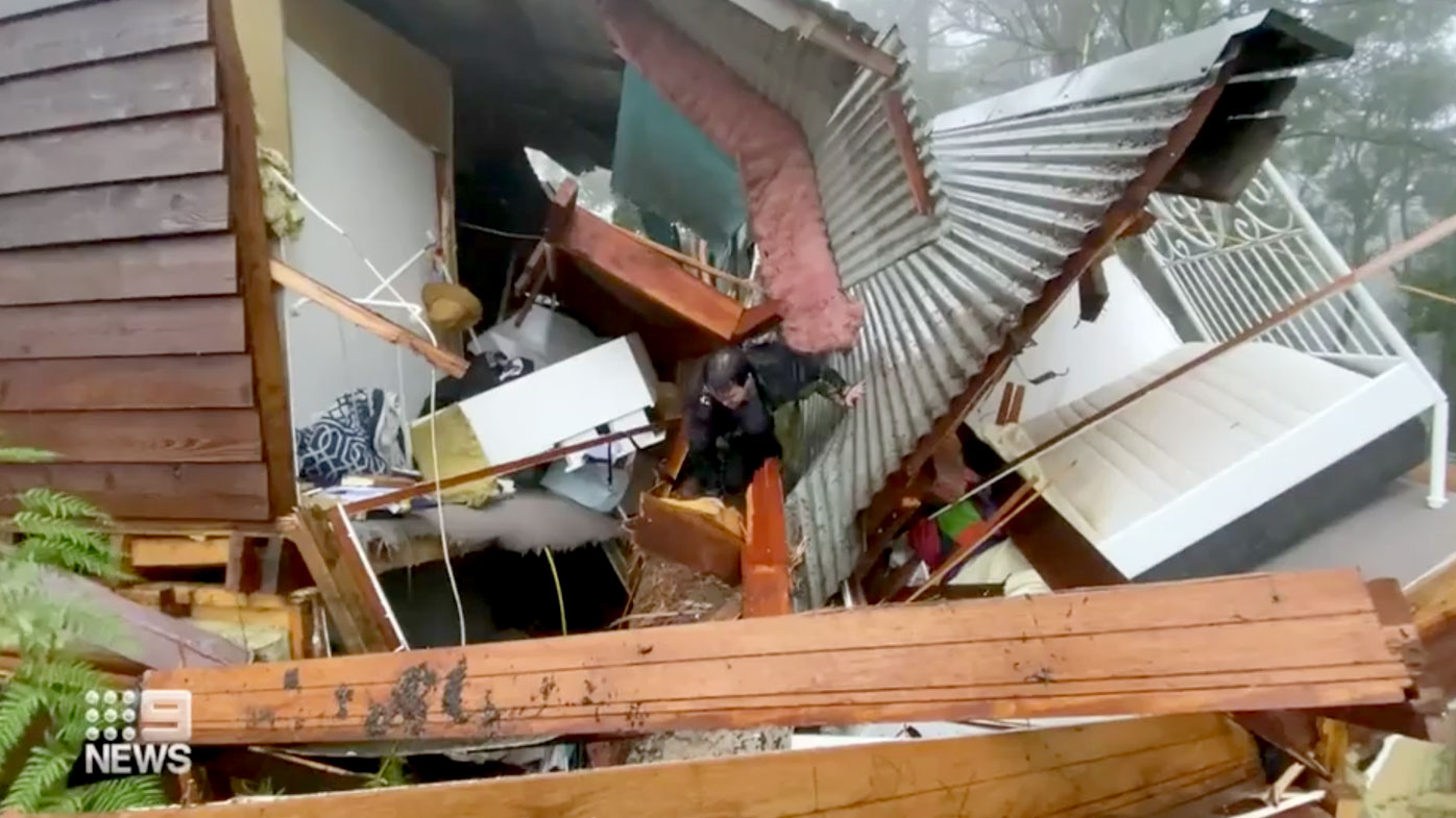 Weather News Clean Up Begins In Victoria After Homes Destroyed Towns Cut Off During Storm