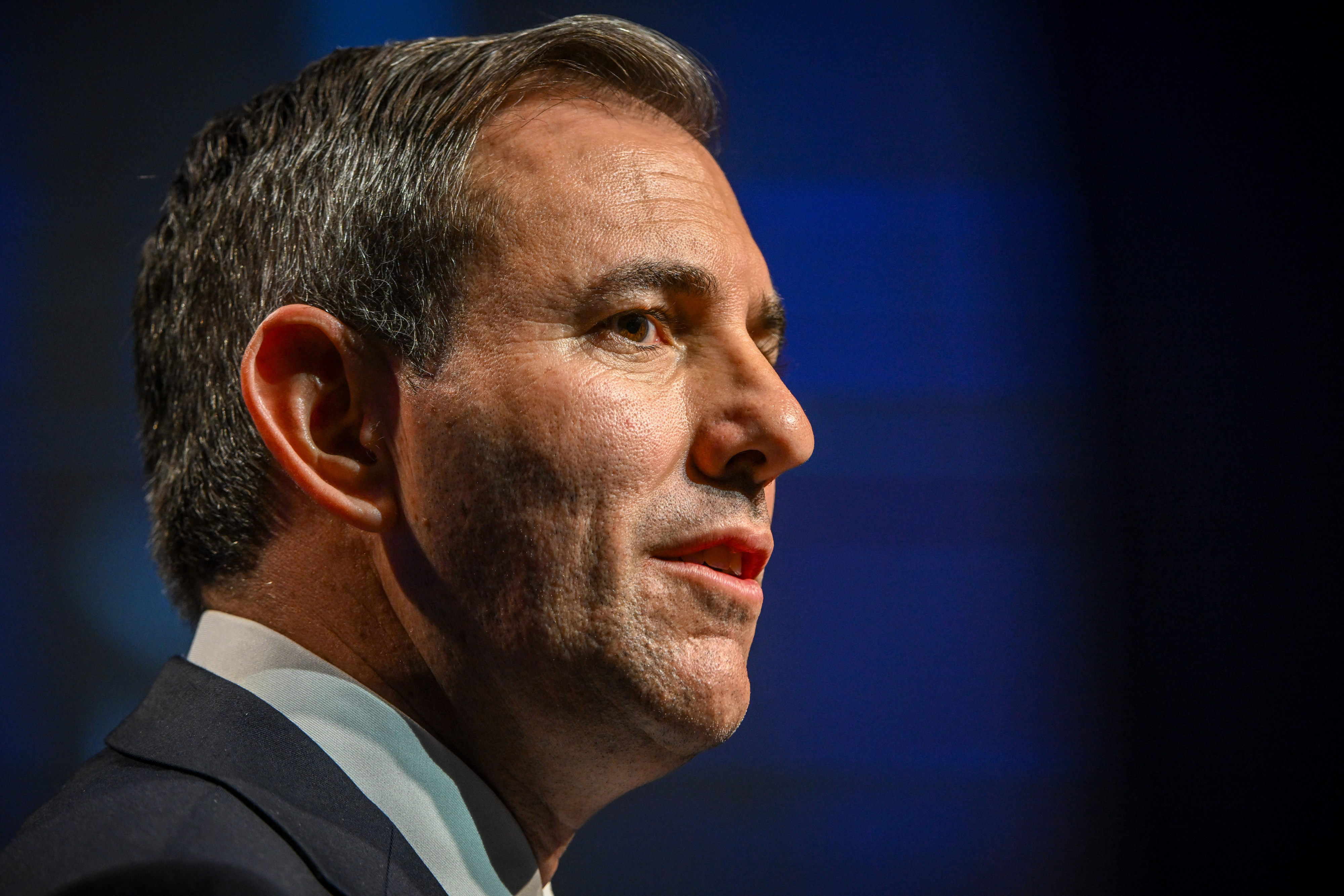 Treasurer Jim Chalmers at the National Press Club.