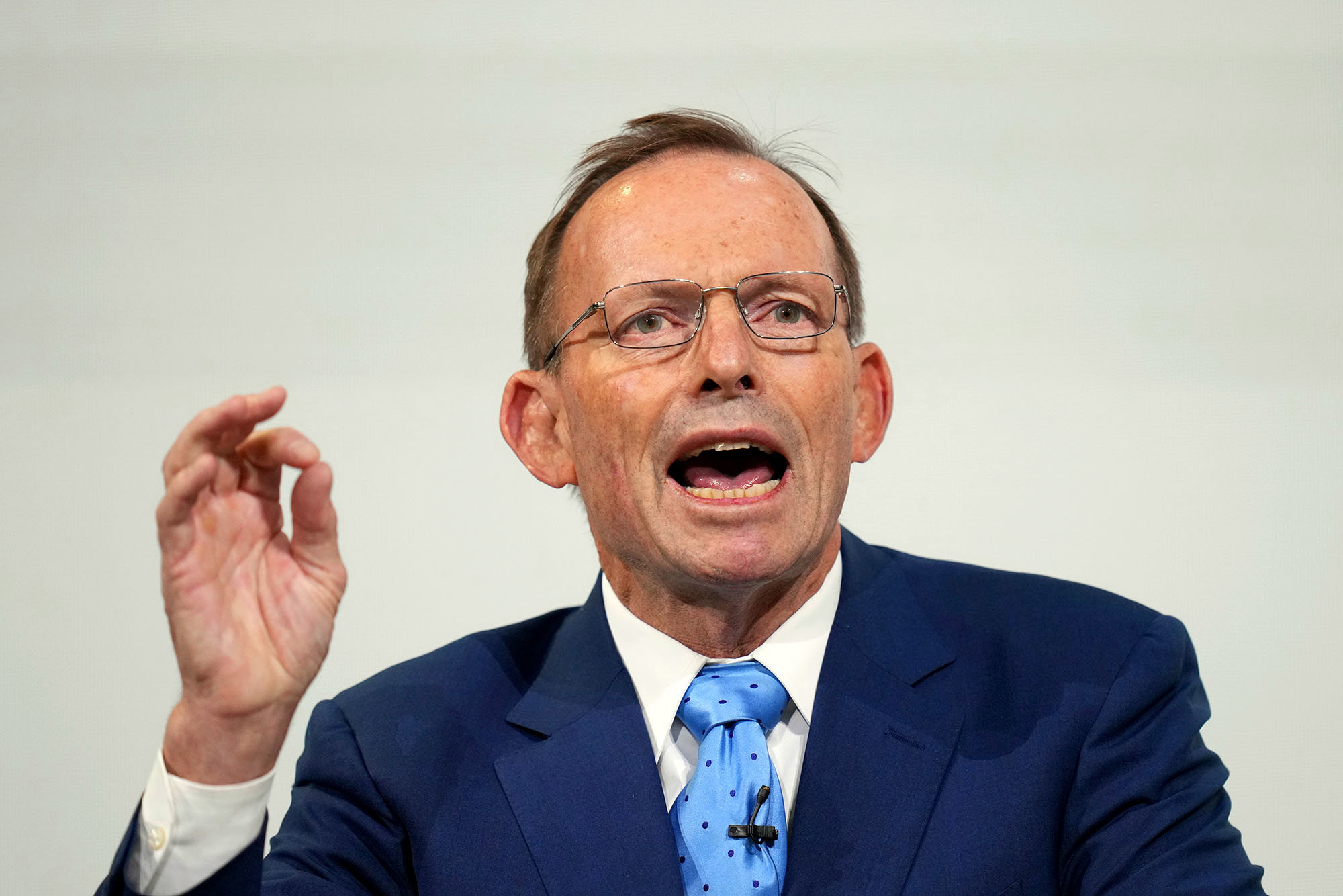 Tony Abbott, former Prime Minister of Australia, speaks at the ARC conference in London