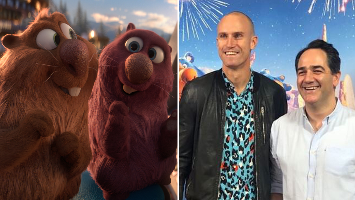 Fitzy and Wippa perfectly voice beaver brothers in the new animation ...