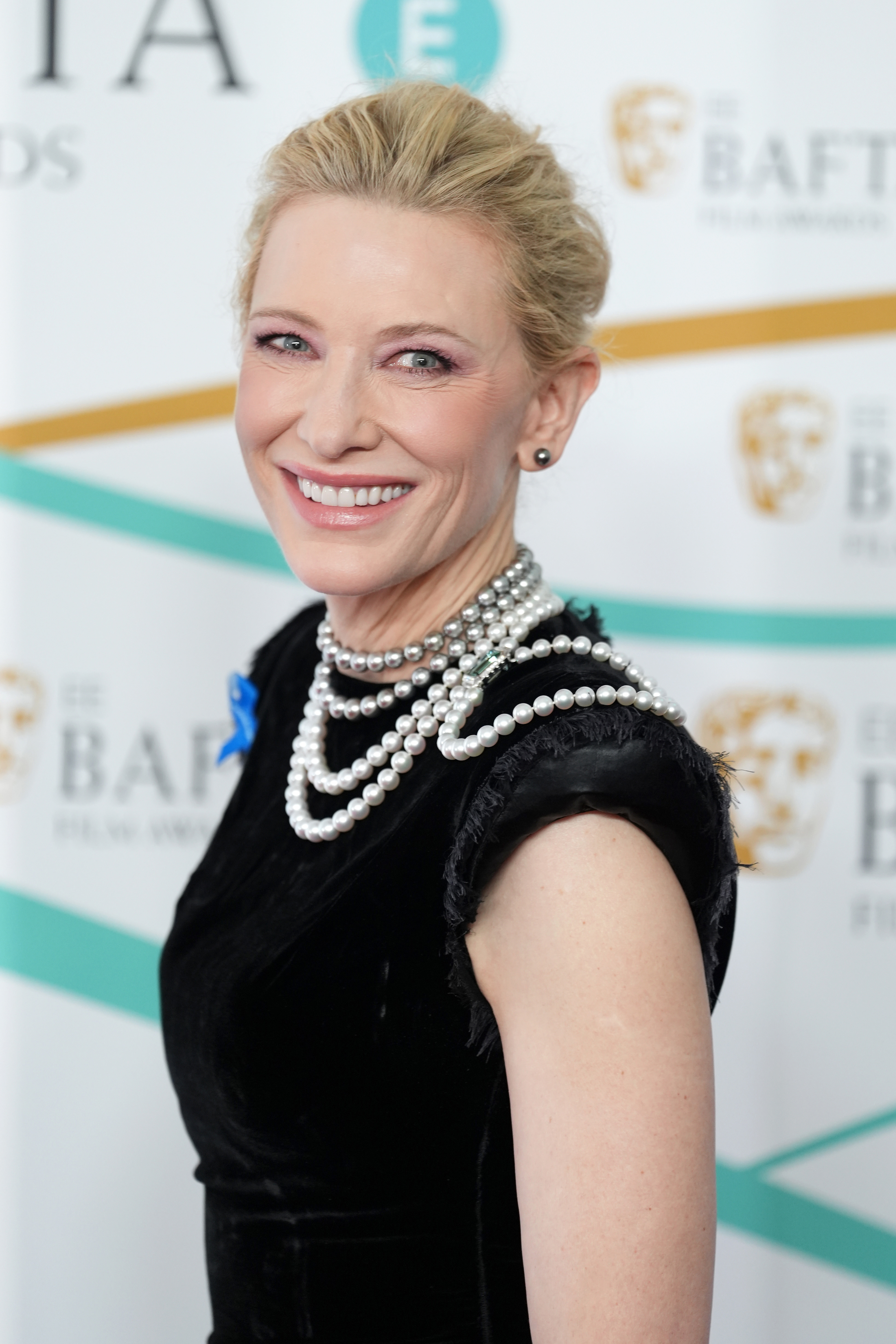 Cate Blanchett attends the EE BAFTA Film Awards 2023 at The Royal Festival Hall on February 19, 2023 in London, England.