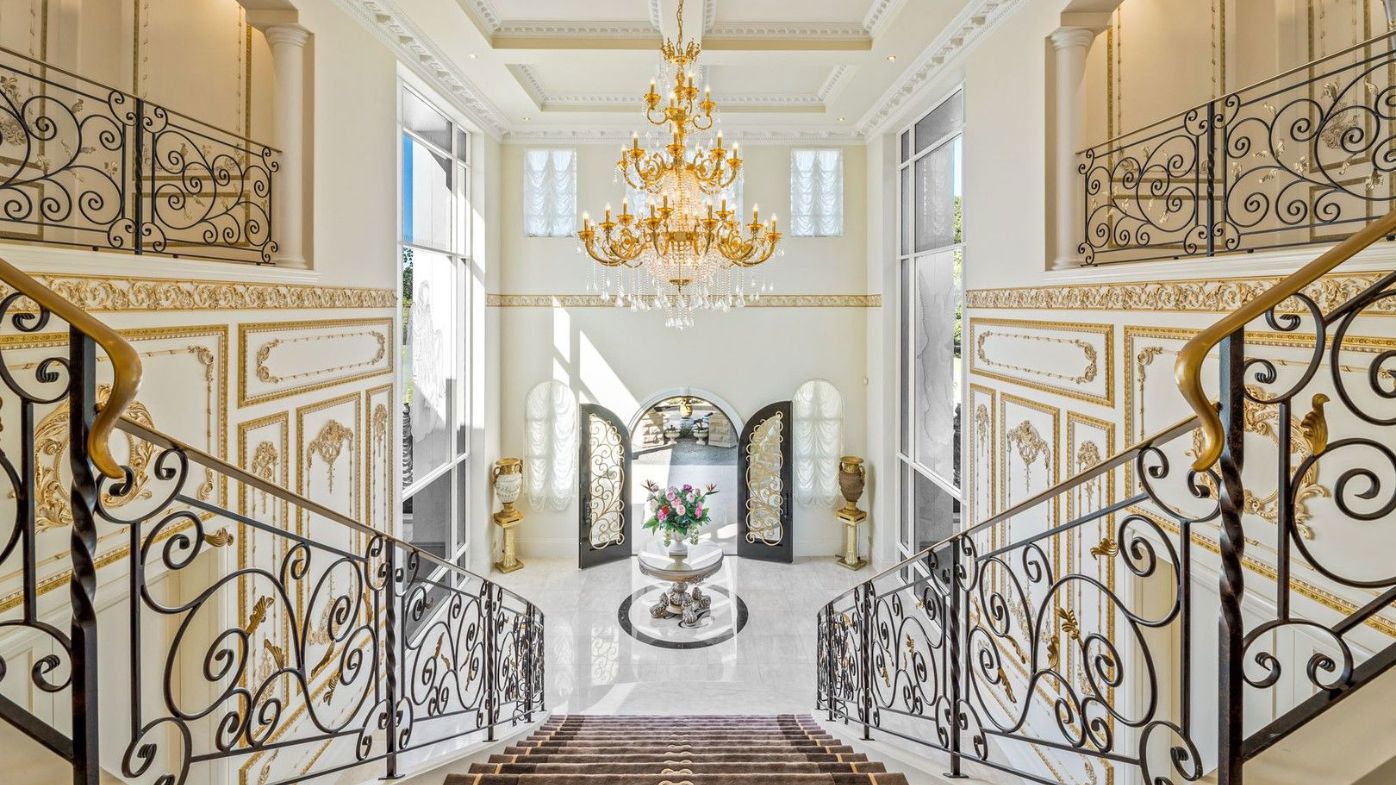 mansion foyer luxury Domain listing Qld