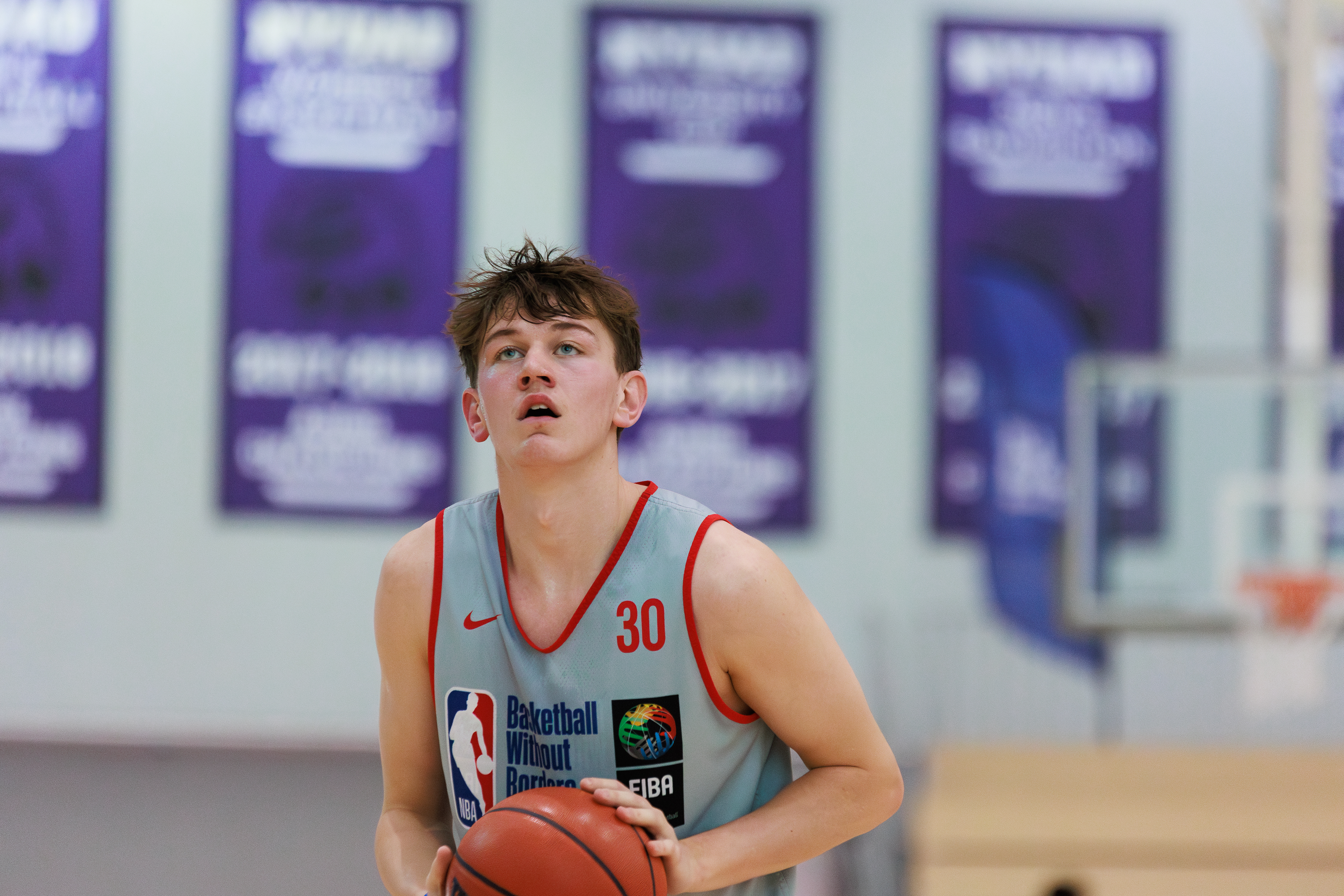 Australia's Jacob Furphy caught the attention of those watching in Abu Dhabi with his performance on the final day of the camp