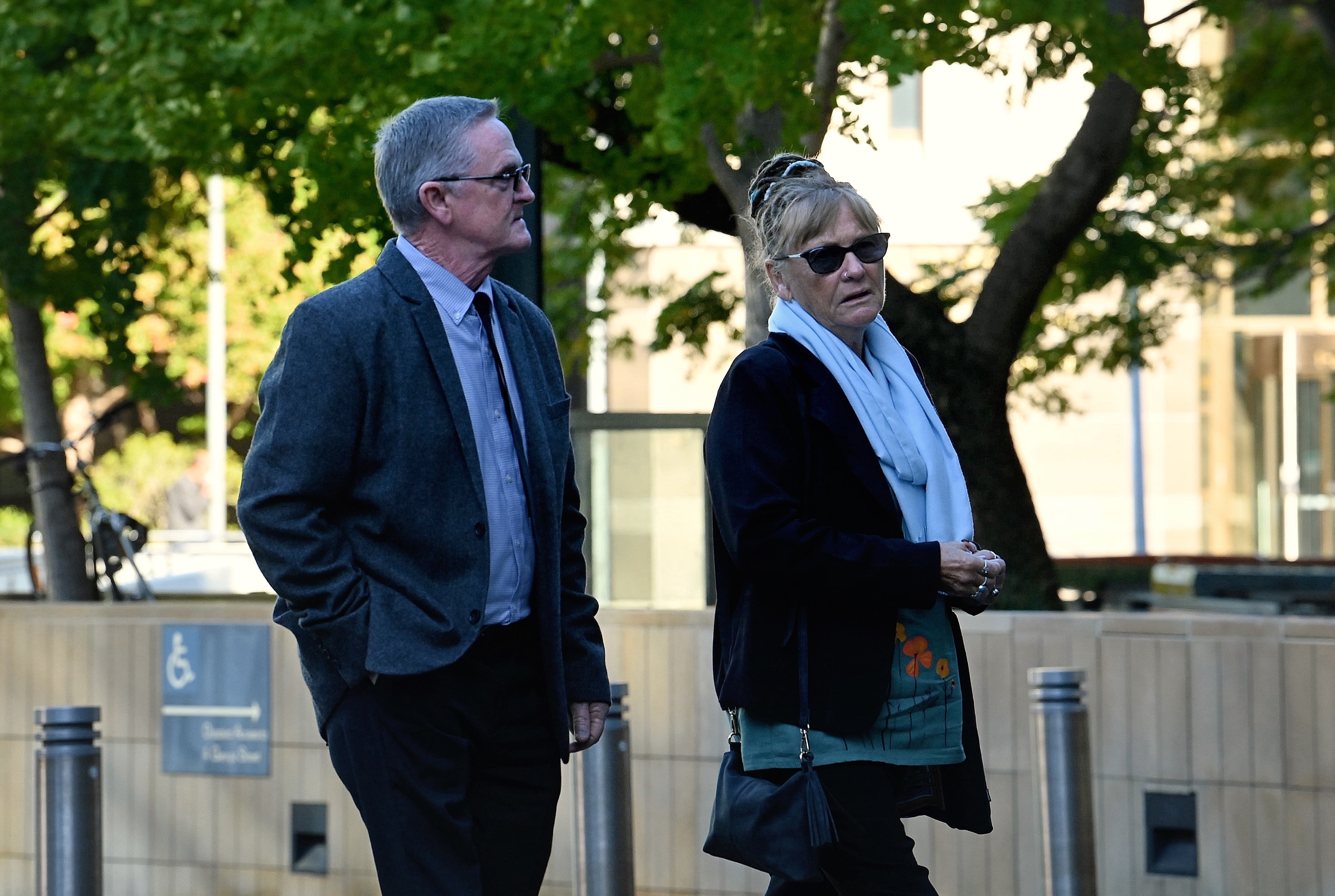Simon Fleming's mother supported her son throughout his trial, testifying he had longstanding mental health issues.