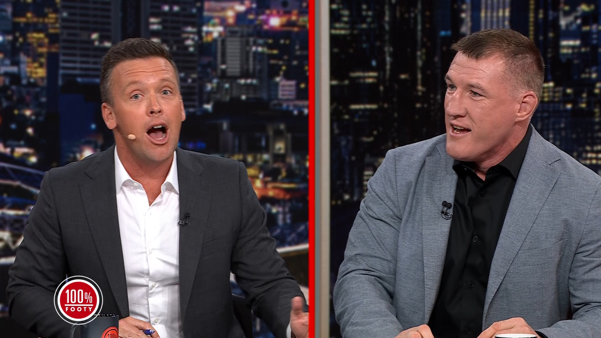 James Bracey and Paul Gallen go head to head on 100% Footy.