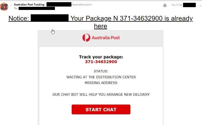 vedhæng Ugyldigt bruser Aussies warned not to open fake Australia Post email scam