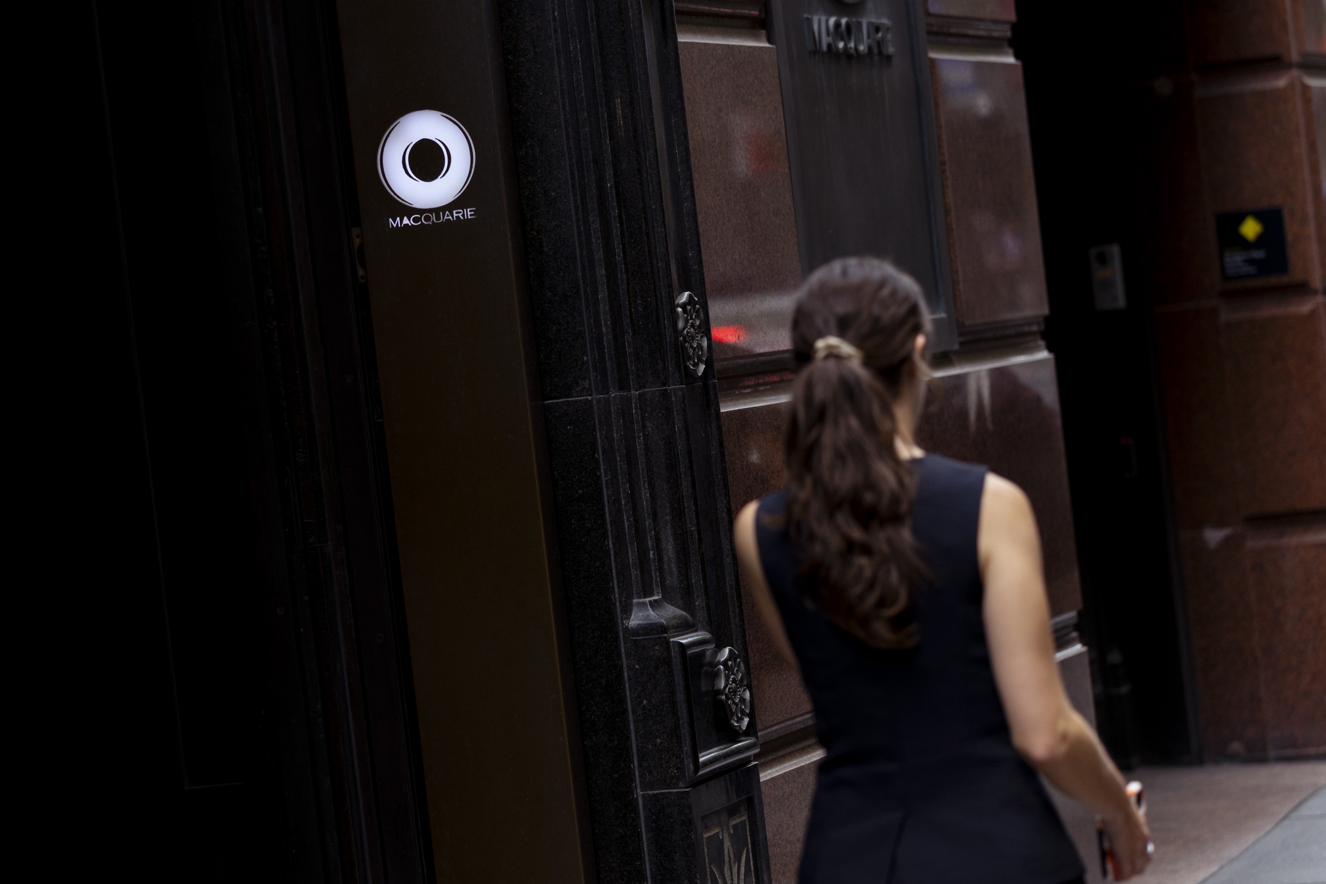 Macquarie Bank in the Sydney CBD.