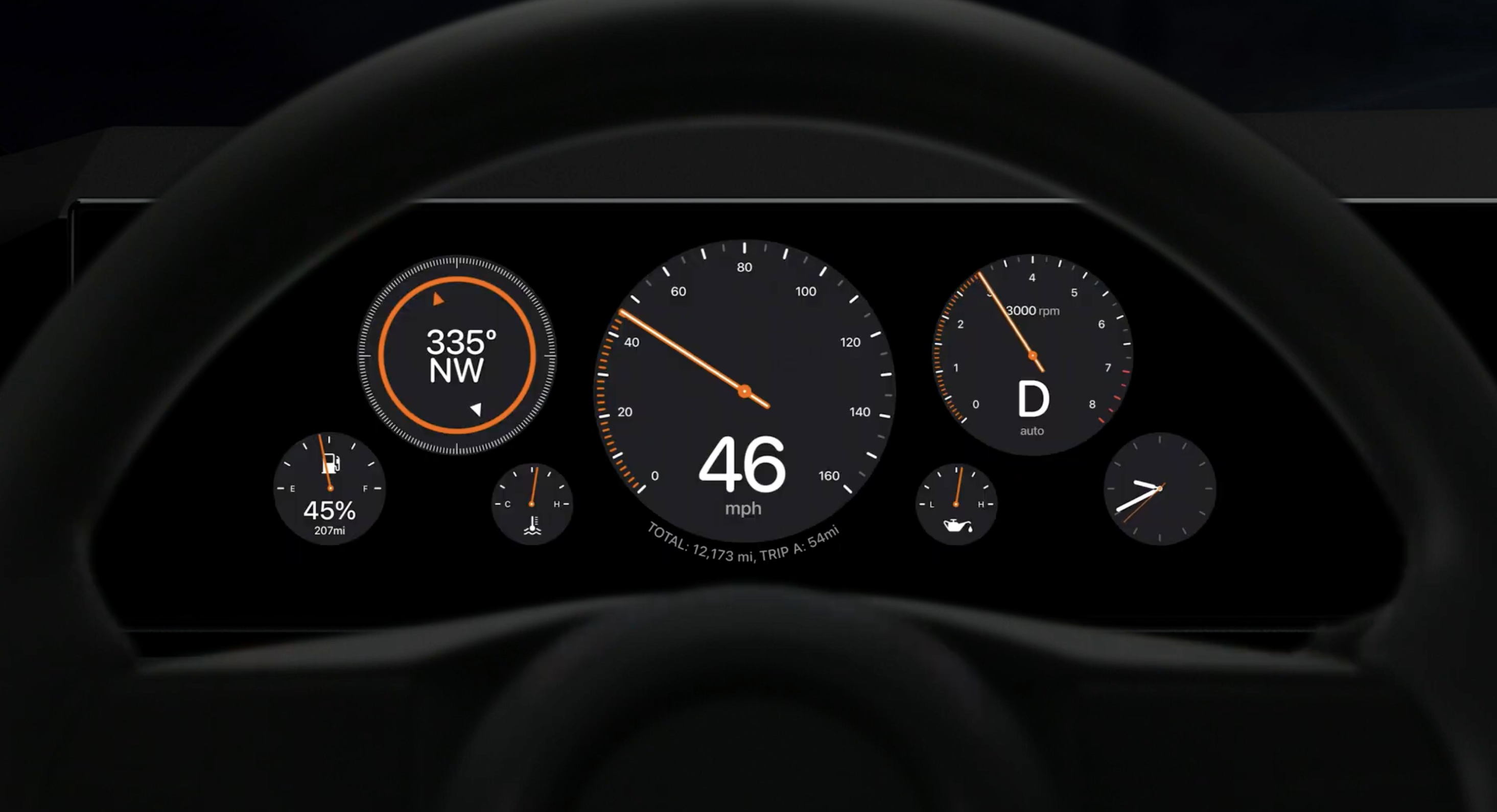 In the next generation of Apple CarPlay, announced today by Apple - your iPhone will control every single screen in the car
