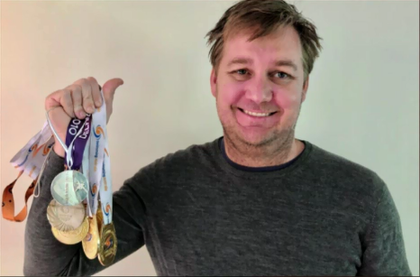 Dual Olympic silver medallist Brenton Rickard had more than 100 medals taken from his Gold Coast home last year, thinking that he'd never see them again.