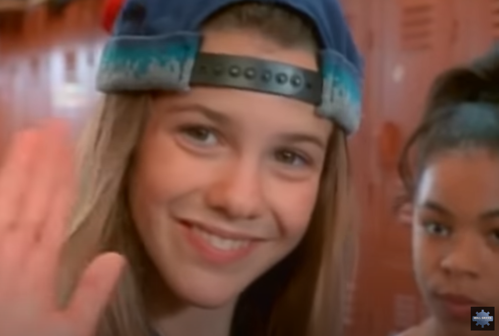 Larisa Oleynik as Alex Mack in the '90s TV show