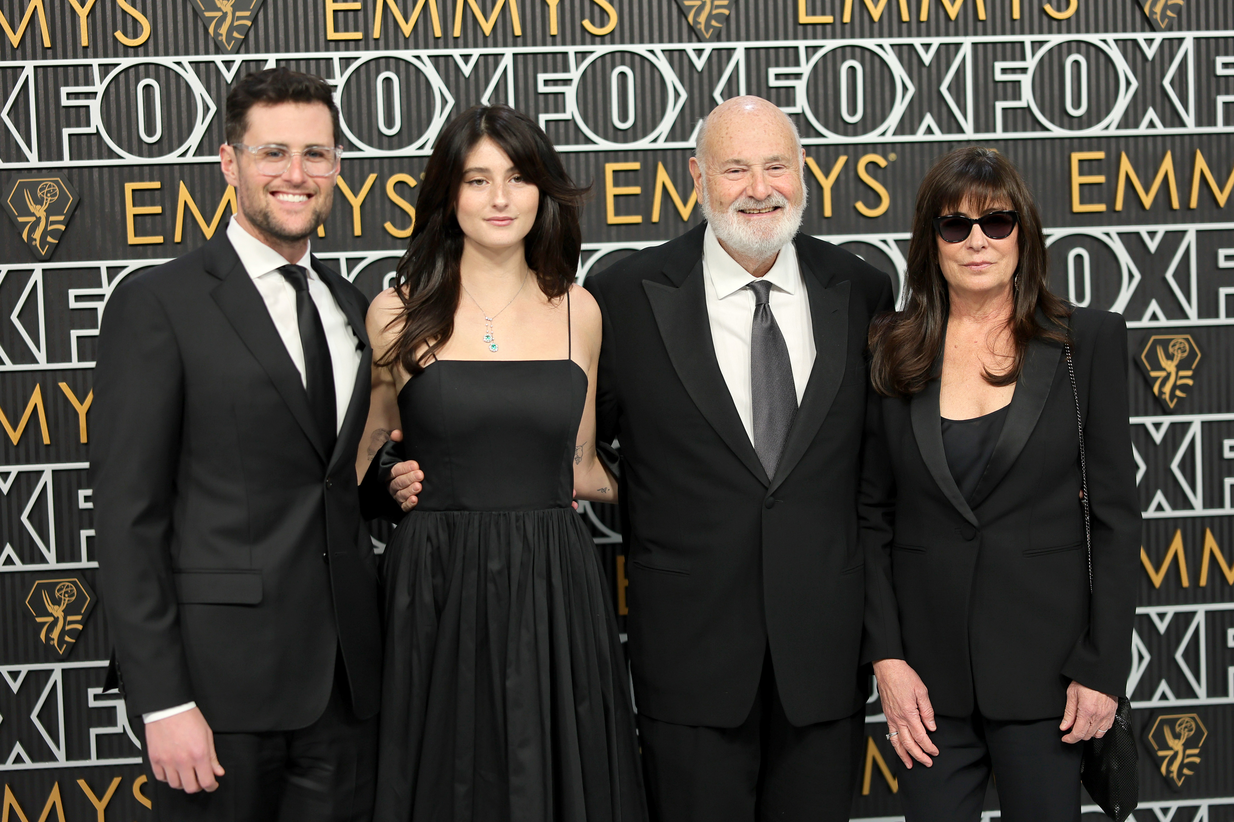 Jake Reiner, Romy Reiner, Rob Reiner, and Michele Reiner 