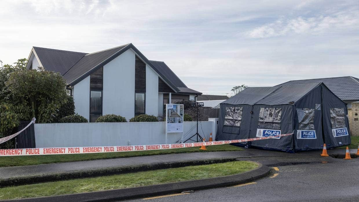 The Trevor St property at the centre of the homicide investigation into Yanfei Bao's disappearance.