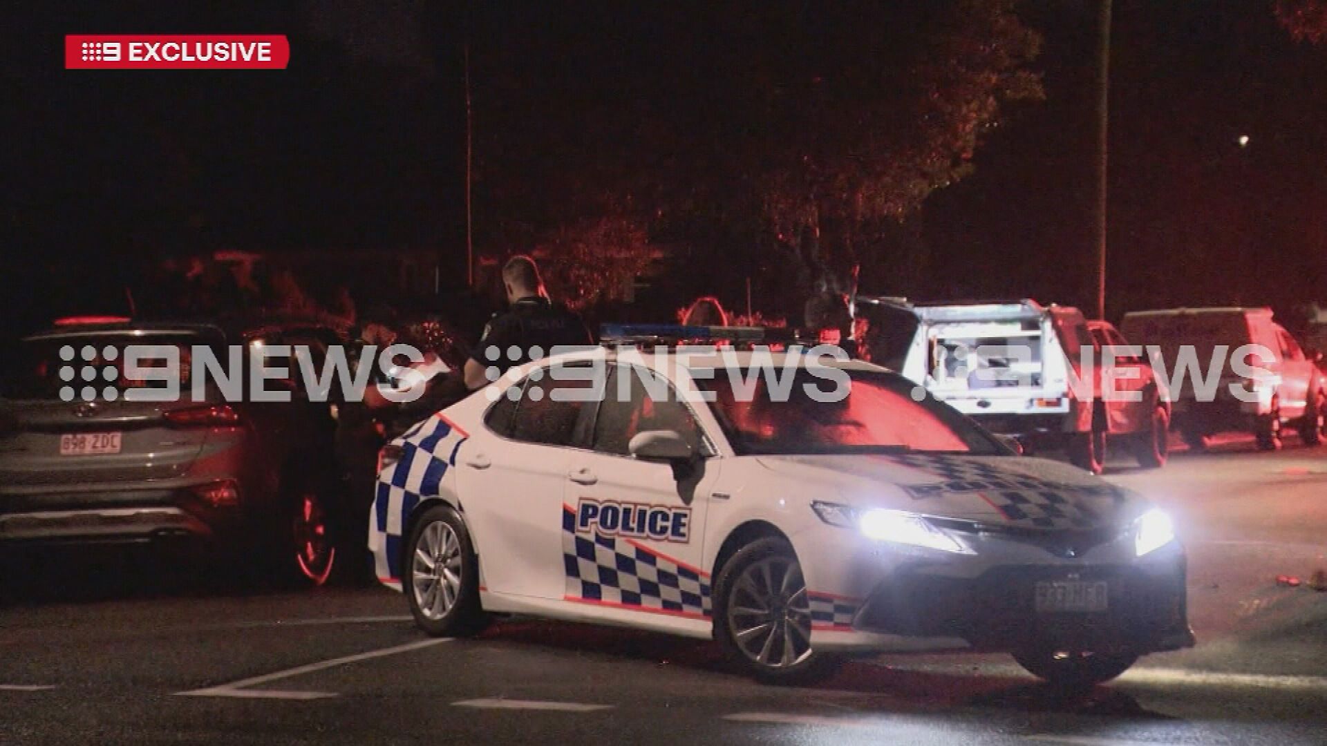 A suburban street north of Brisbane was sent into lockdown last night after multiple shots were fired at a home during an alleged drive-by shooting. Police have launched a public appeal for information after the shots were fired at a home on Sheehan Street in Kallangur at about 6.30pm.