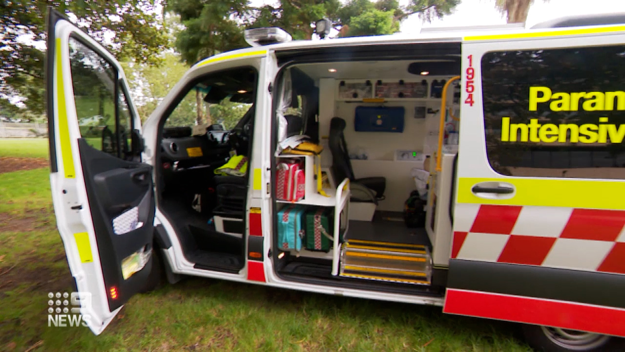 australian ambulance interior