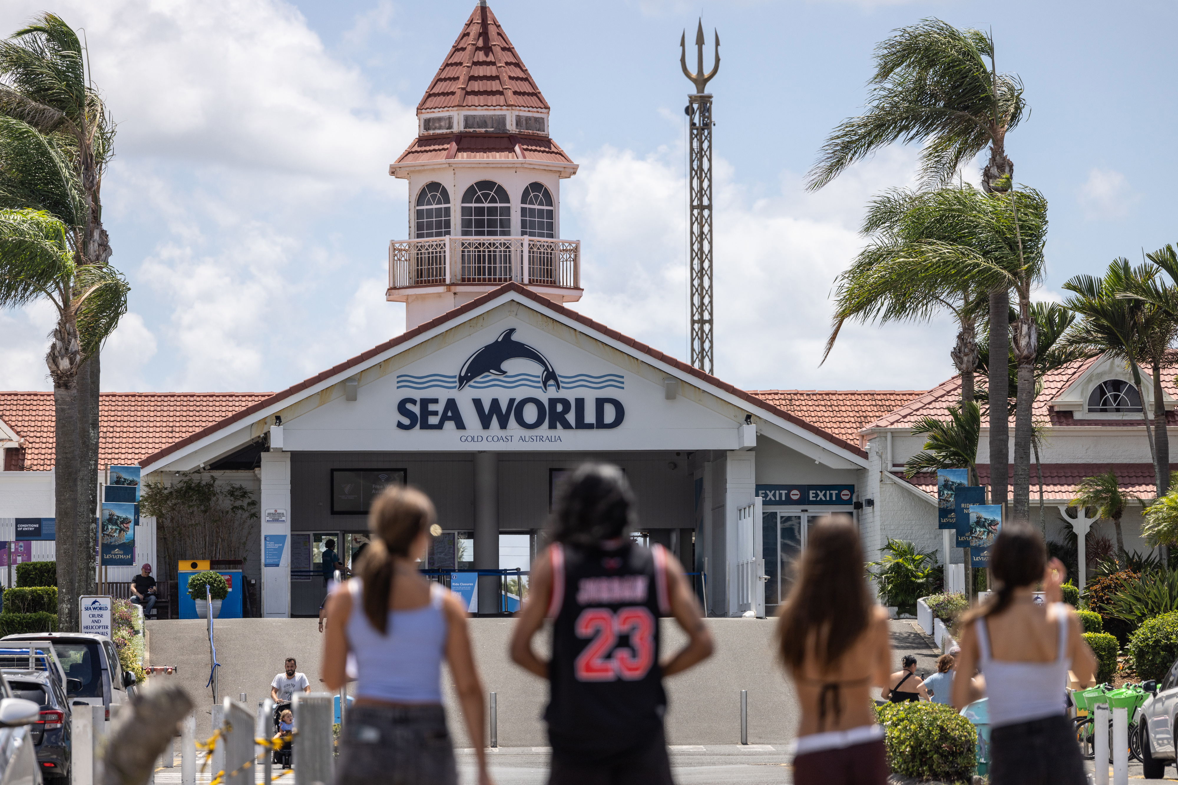 Sea World on the Gold Coast in Queensland, where a confirmed measles case attended the Spooky Nights event in October 2025.