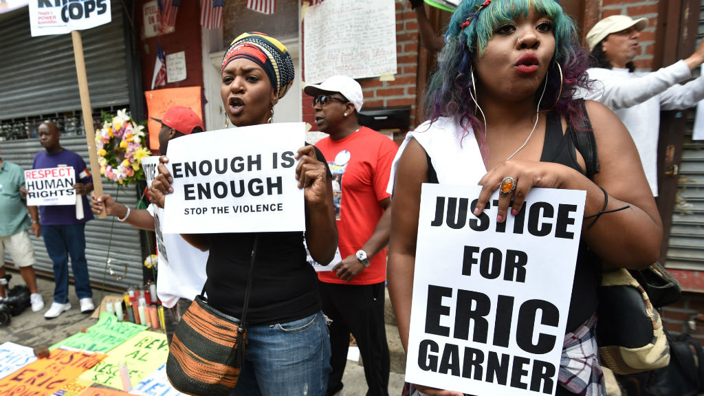 Eric Garner died during an arrest in 2014.