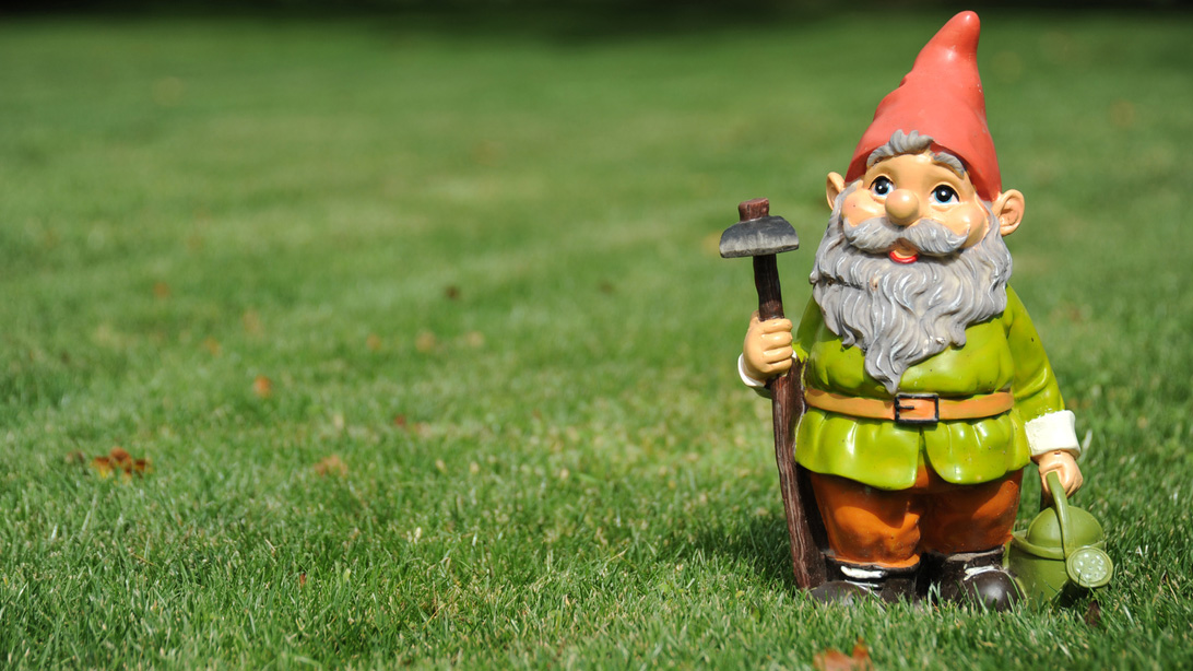 There is a shortage of garden gnomes in the UK