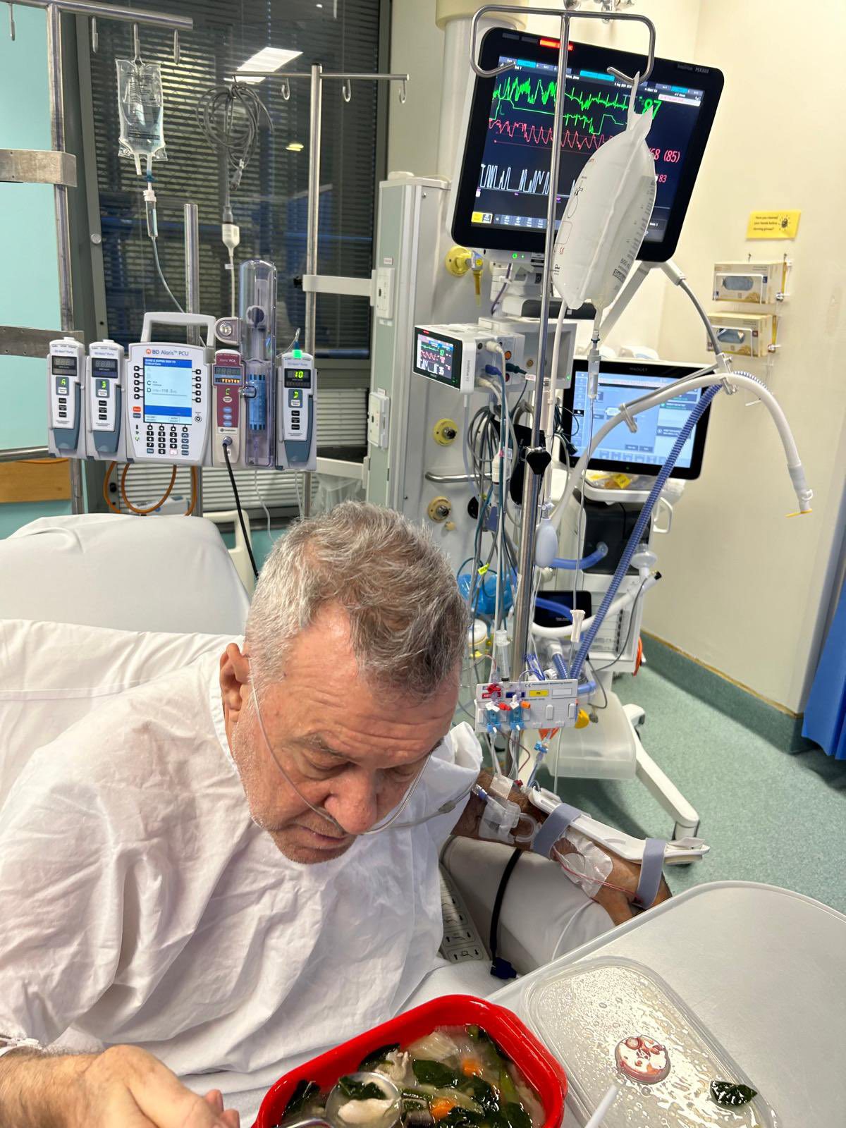 Jimmy Barnes shares hospital update