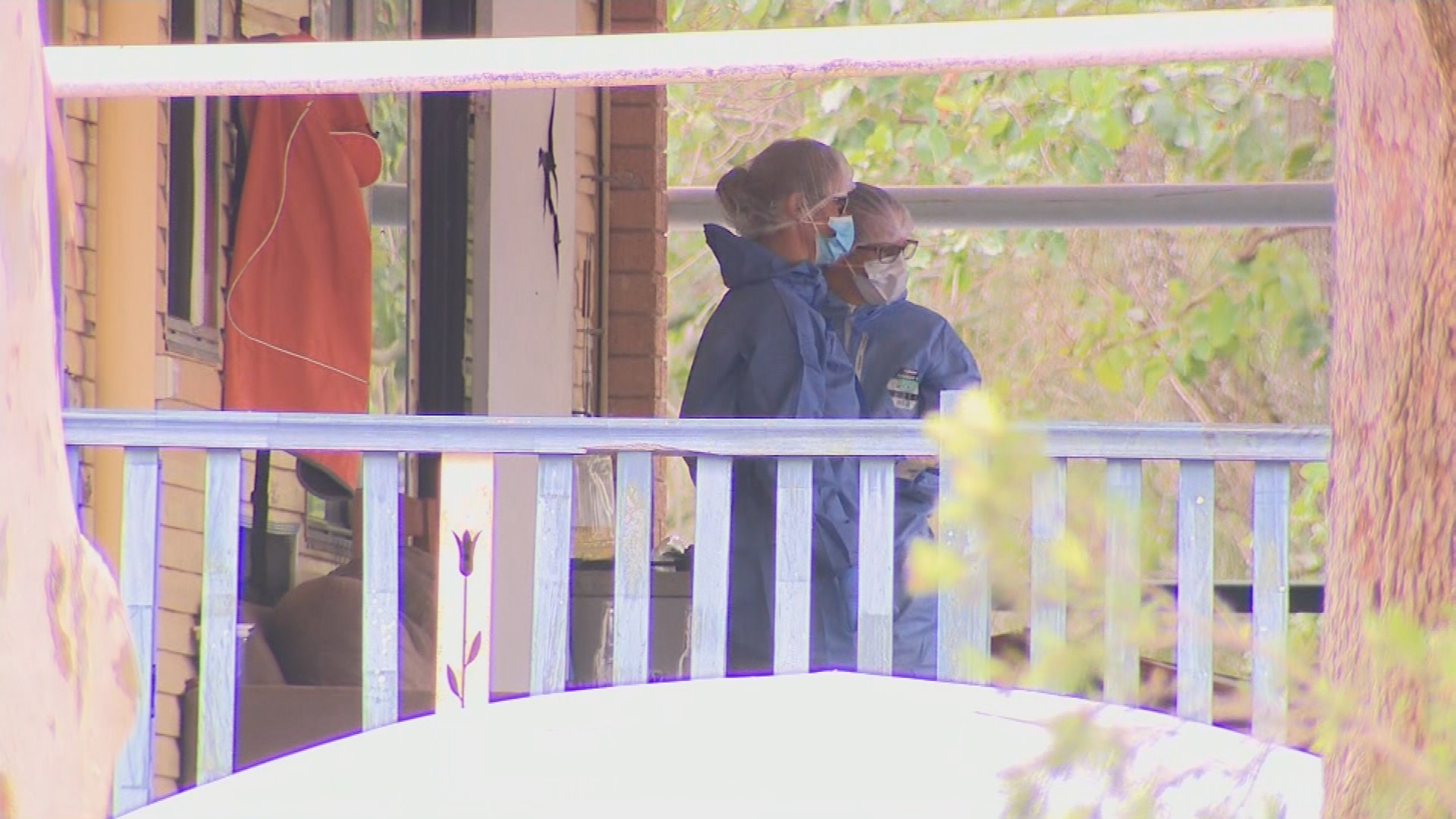 Alfar was not home when police made the grisly discovery, sparking a search for him.