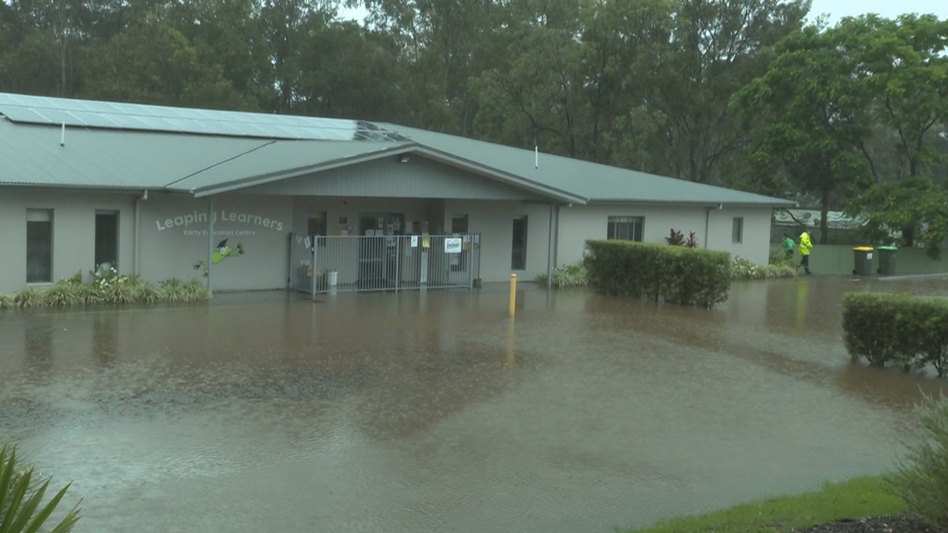 Sydney childcare centre filled with floodwaters sparking evacuation.