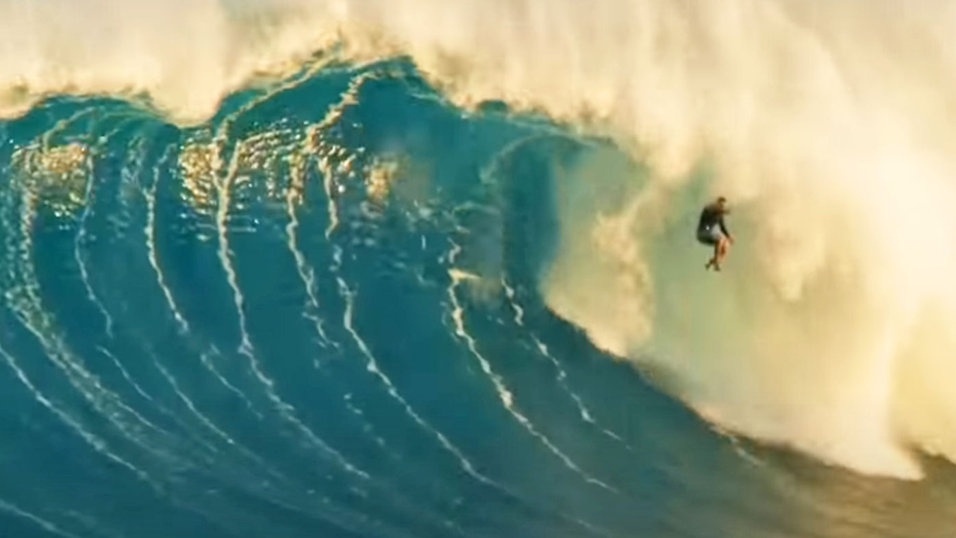 Big wave deals surfing wipeouts