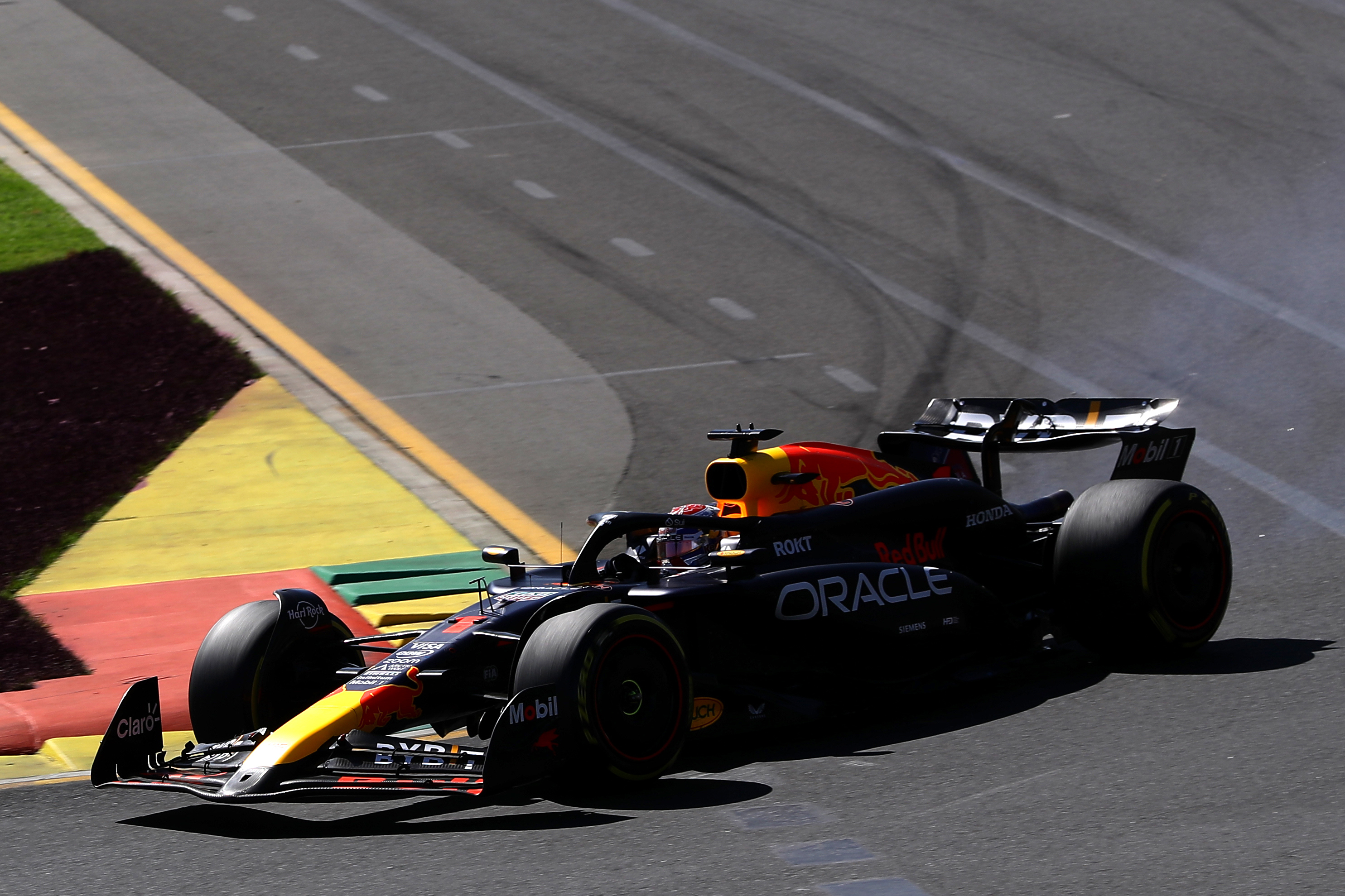 Max Verstappen of the Netherlands at Albert Park.