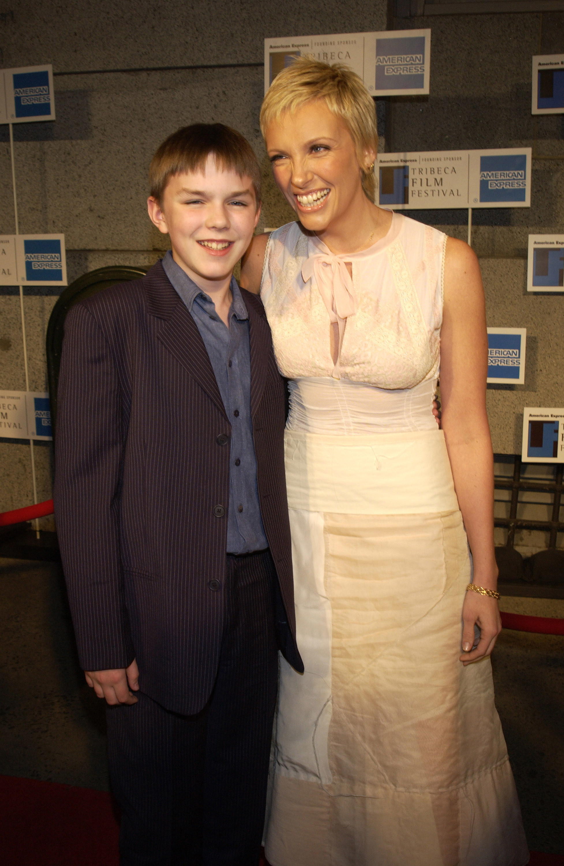 Nicholas Hoult and Toni Collette 