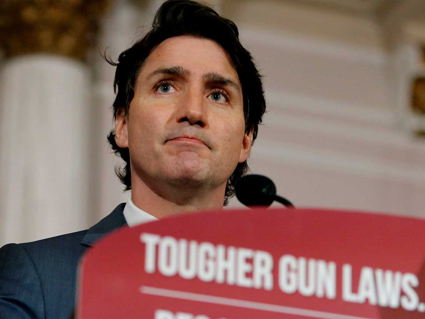 Justin Trudeau has announced new restrictions on handguns in Canada.