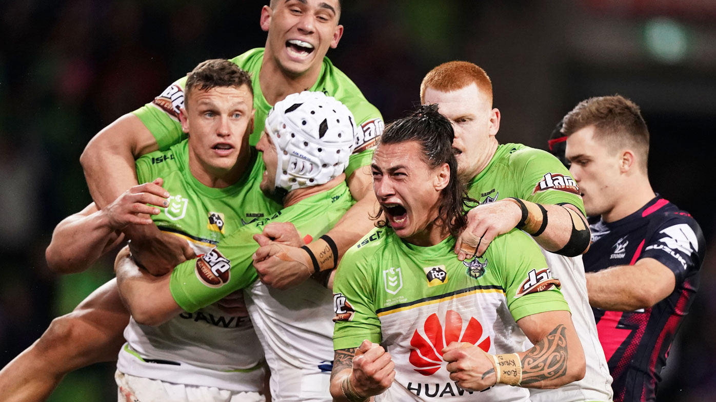 Canberra Raiders - We're down to the top 