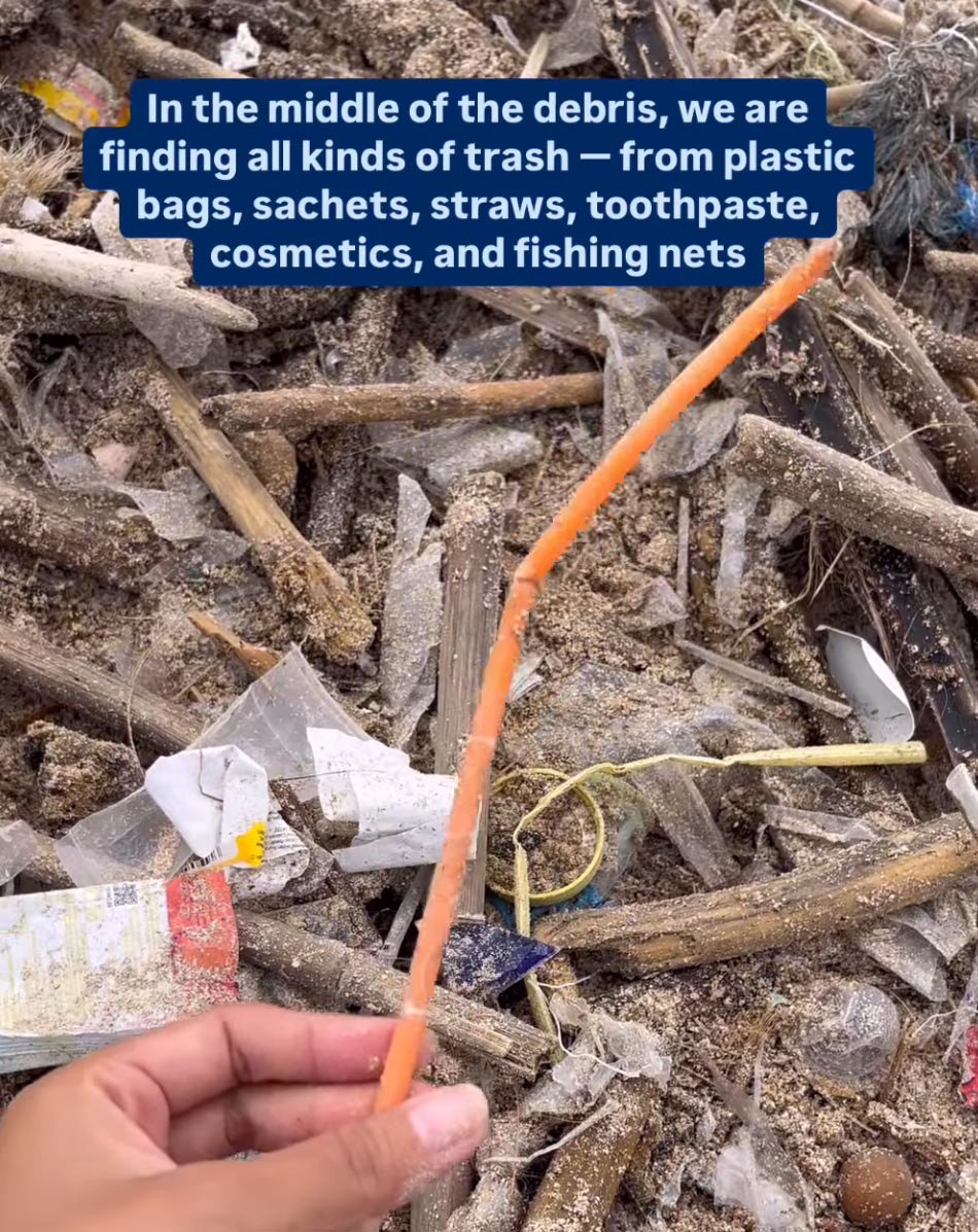 Environmentalists are calling for urgent action after a "catastrophic" wave of plastic and other rubbish washed up on beaches in Bali.