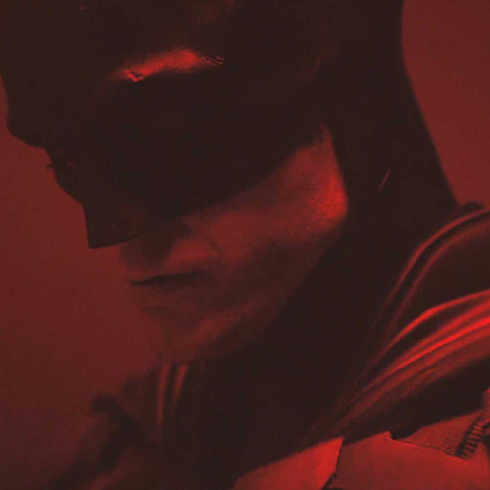 Robert Pattinson as Batman.